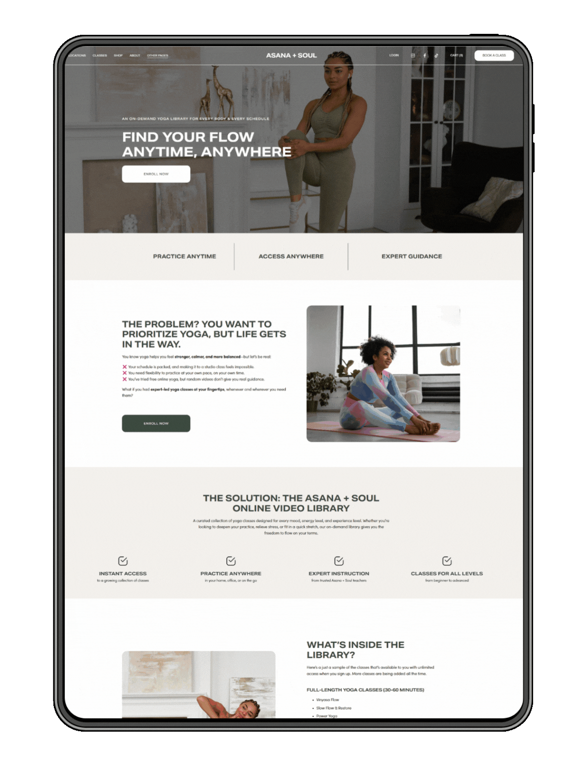 Asana Soul Template Standard | Customize and Launch Today — TPC ...