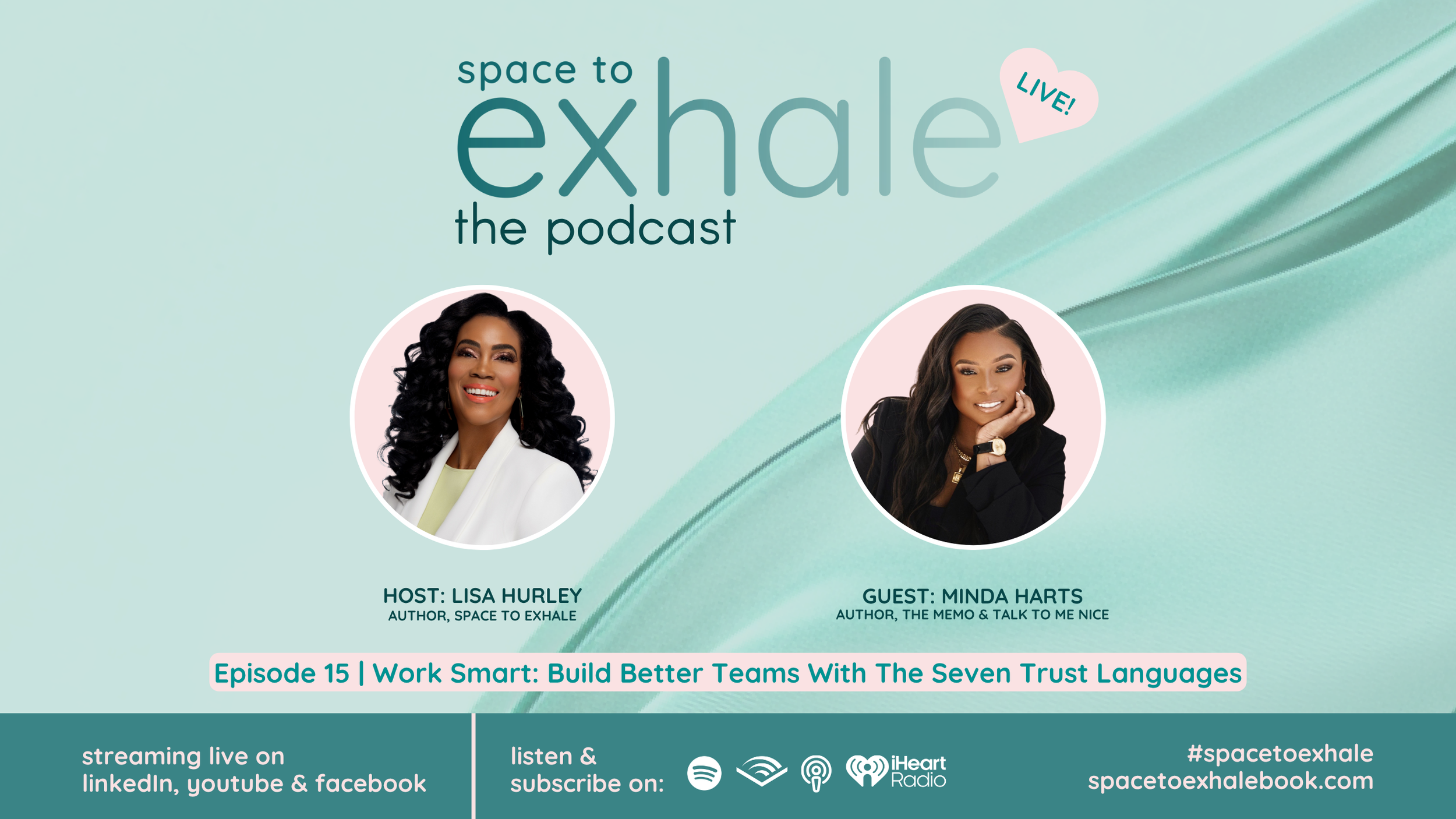 Work Smart: Build Better Teams with the Seven Trust Languages, featuring Minda Harts. Build stronger teams by leading with trust. Listen on Spotify ↑ 