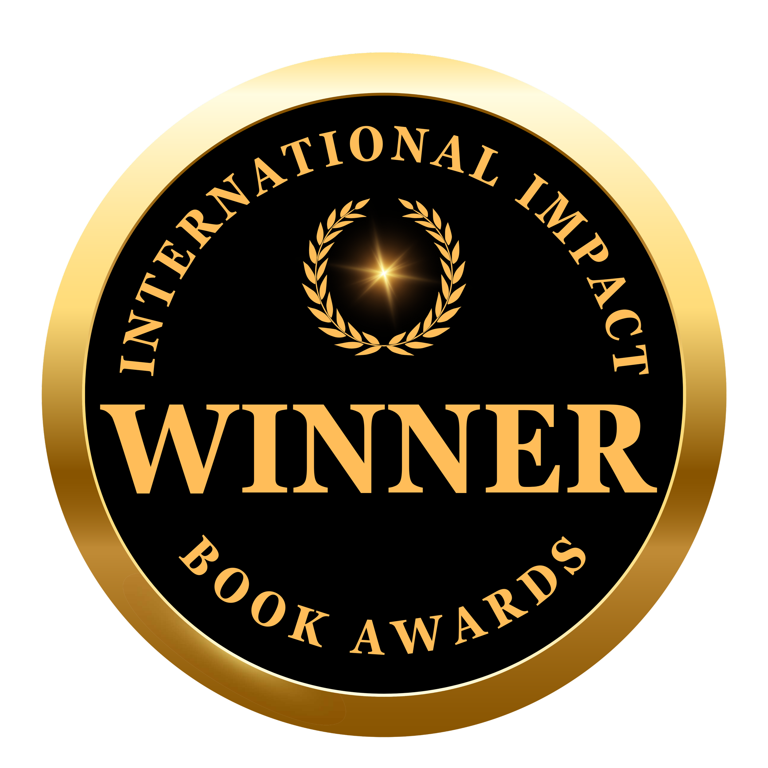 International Impact Book Awards Winner badge honoring Space To Exhale by Lisa Hurley for excellence in nonfiction. The book won in the Self Help | Stress Management category.