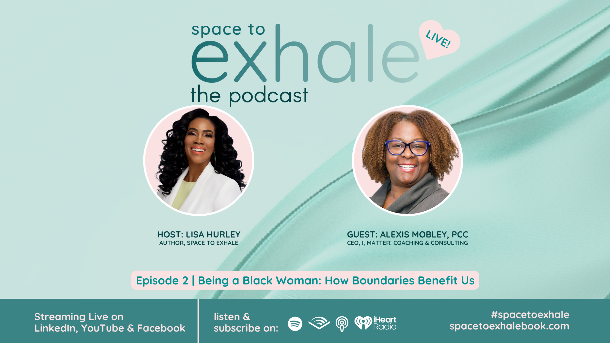 Being a Black Woman: How Boundaries Benefit Us, featuring Alexis Mobley. Boundaries create the freedom to thrive. Listen on Spotify ↑ 