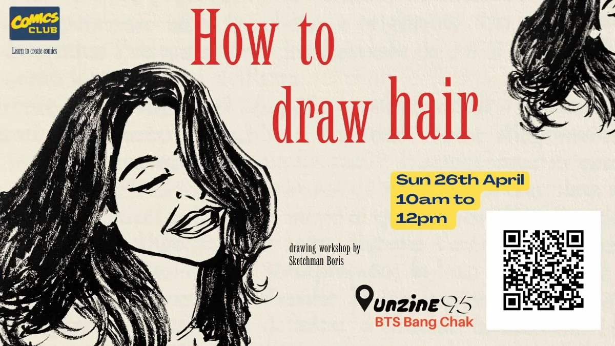 Comics Club: How to draw hair
