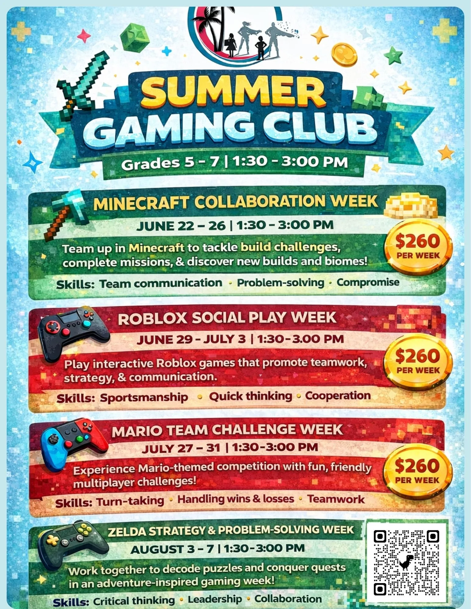 Summer Gaming Club