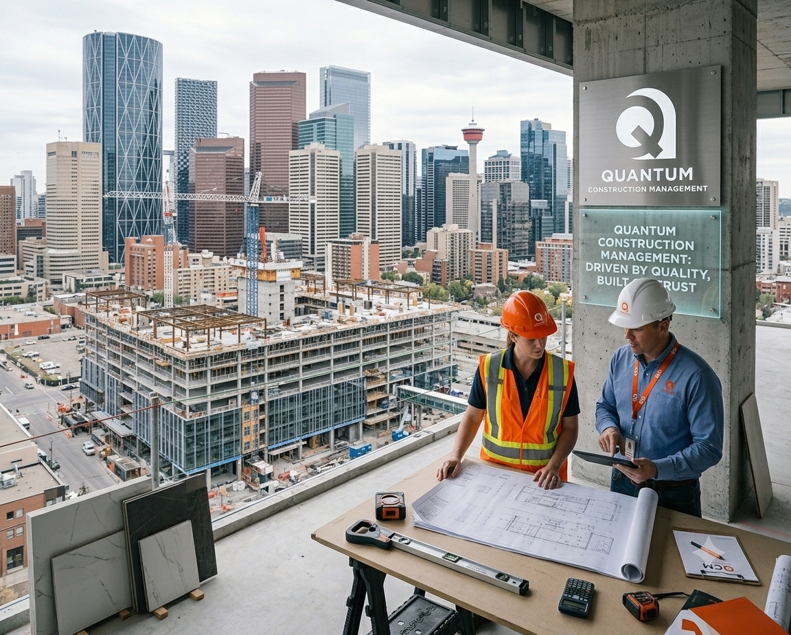 Construction Management Company in Calgary | Quantum Construction ...