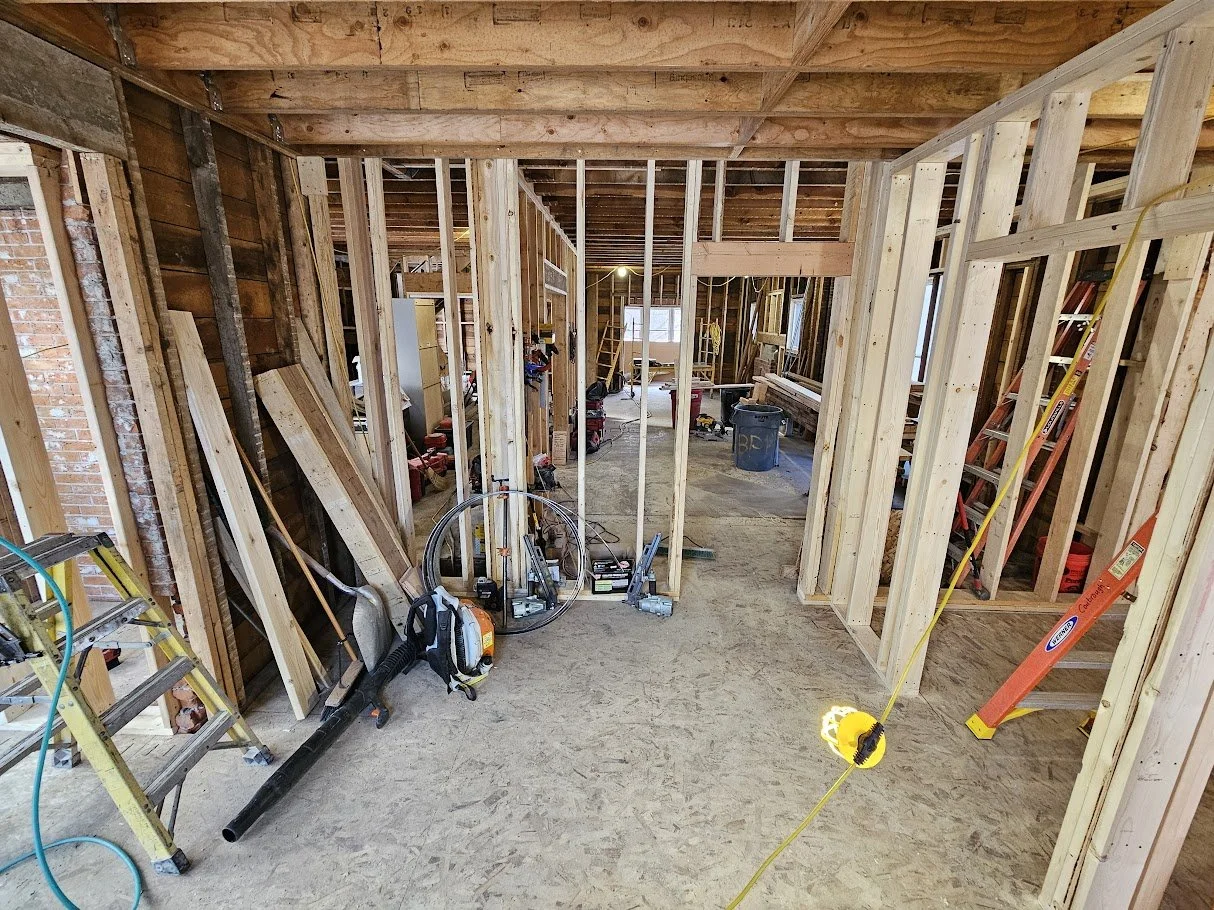 Home remodeling in Rhode Island living room renovation by Toensing Construction