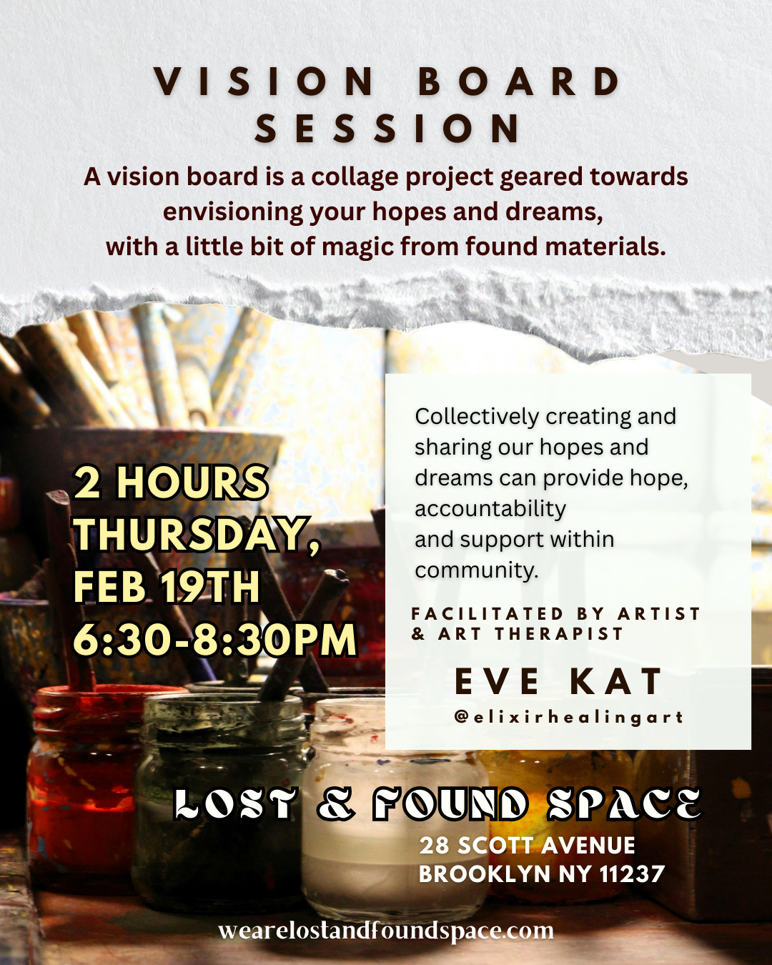 Vision Board Making Workshop