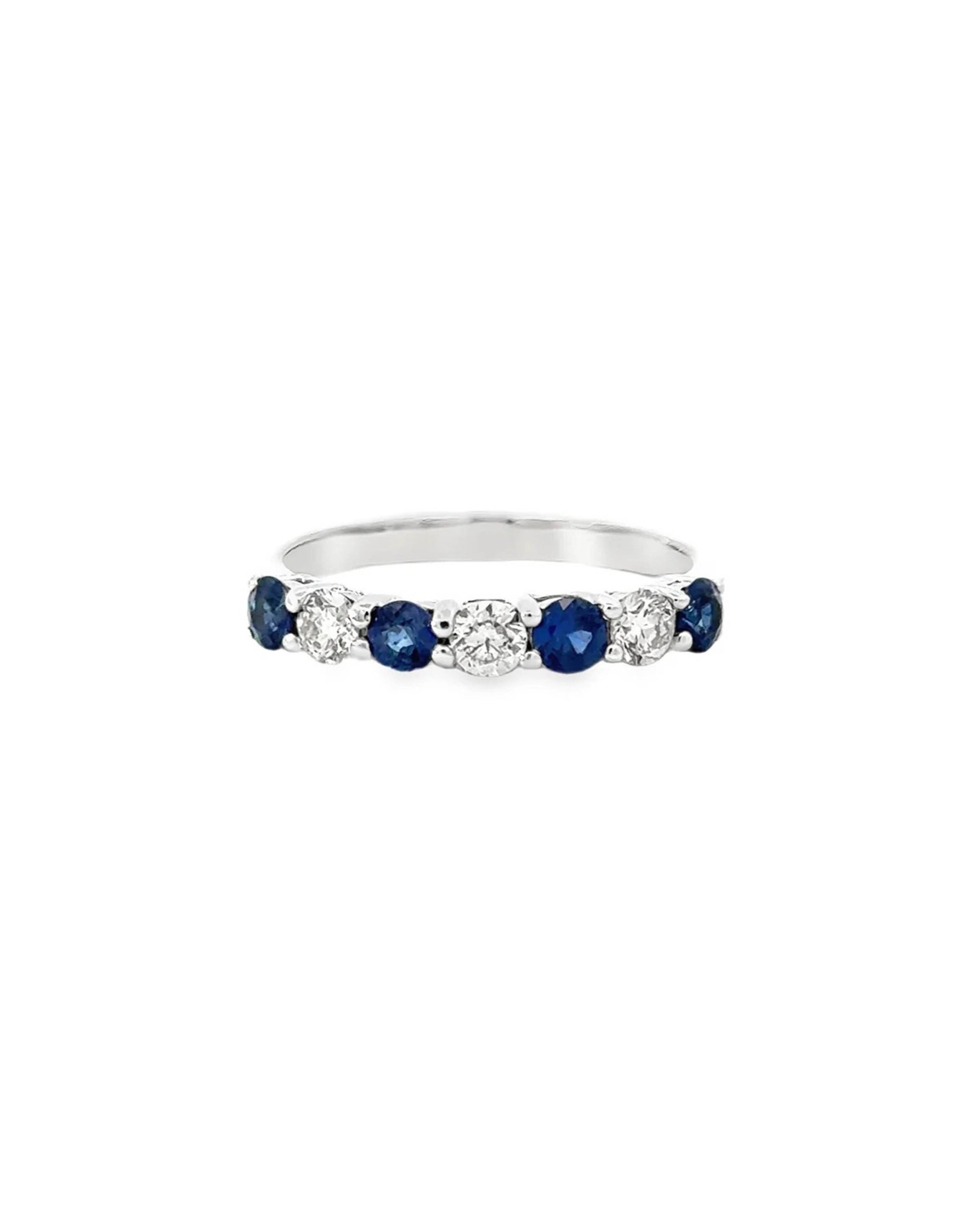 Diamond and sapphire band