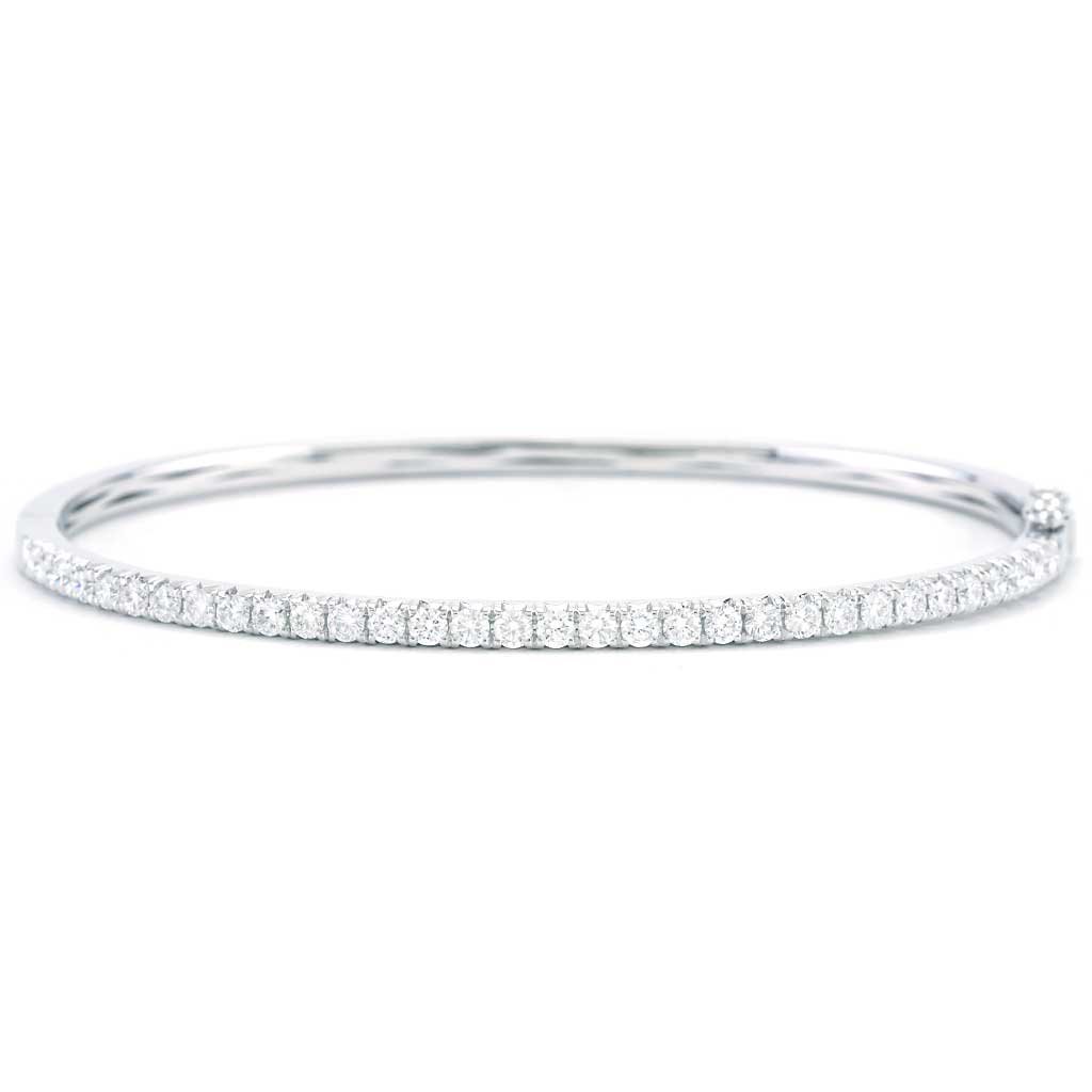 Bezel set tennis bracelet