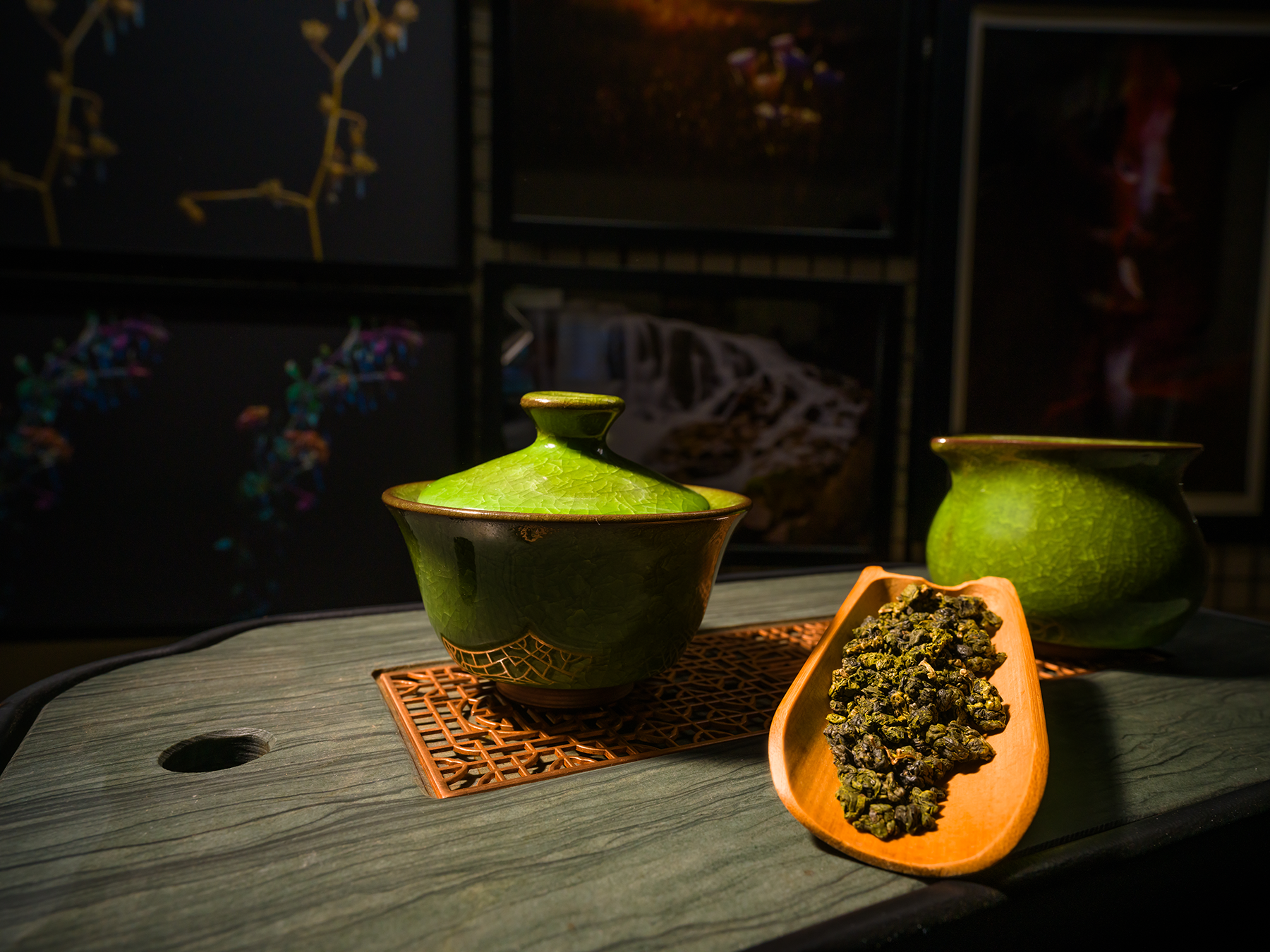 Gongfu tea at Matt Janson Photography