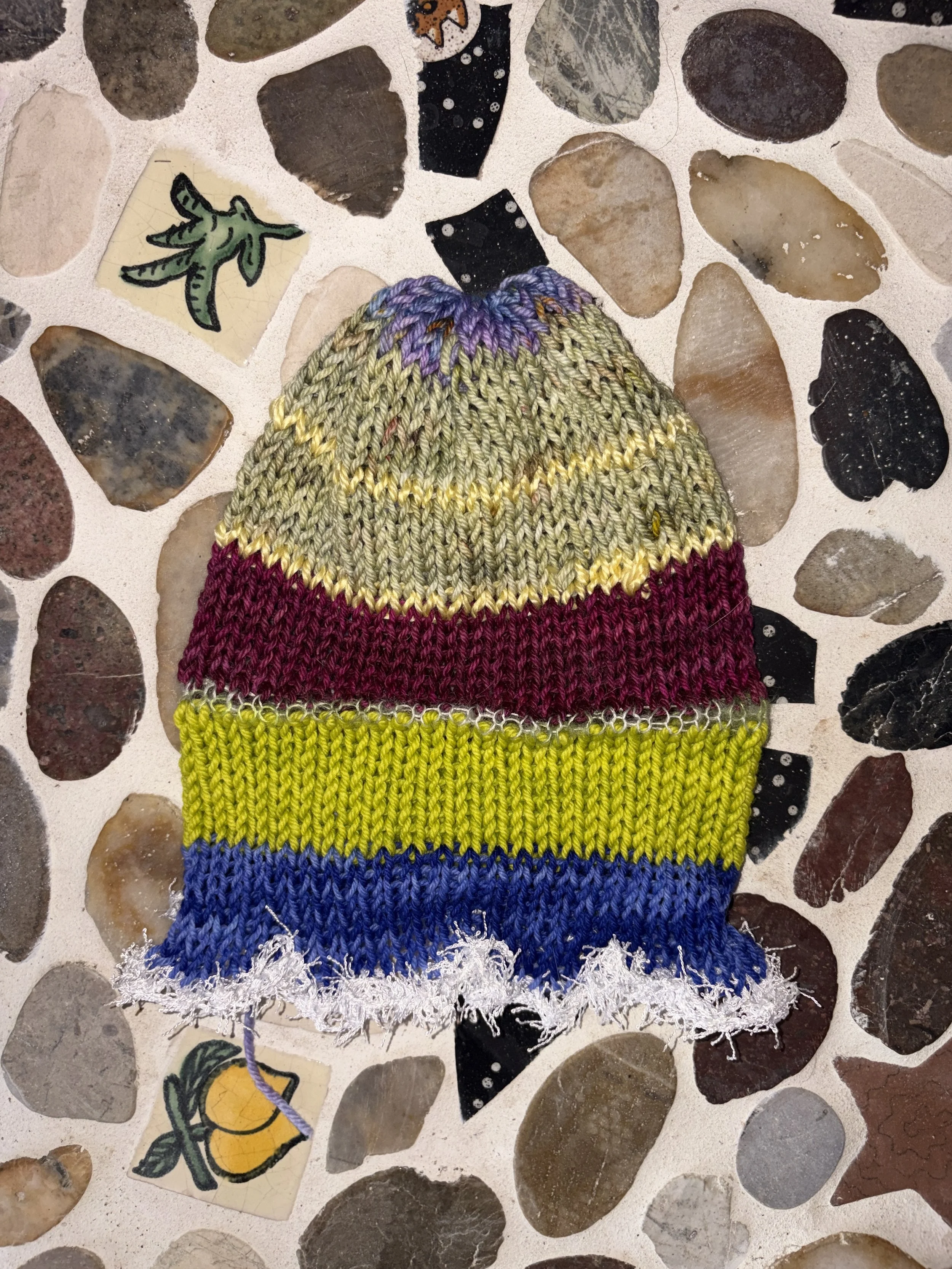 Demure, Maybe Shy? But Still 10/10 Party Time En Scrap Hat