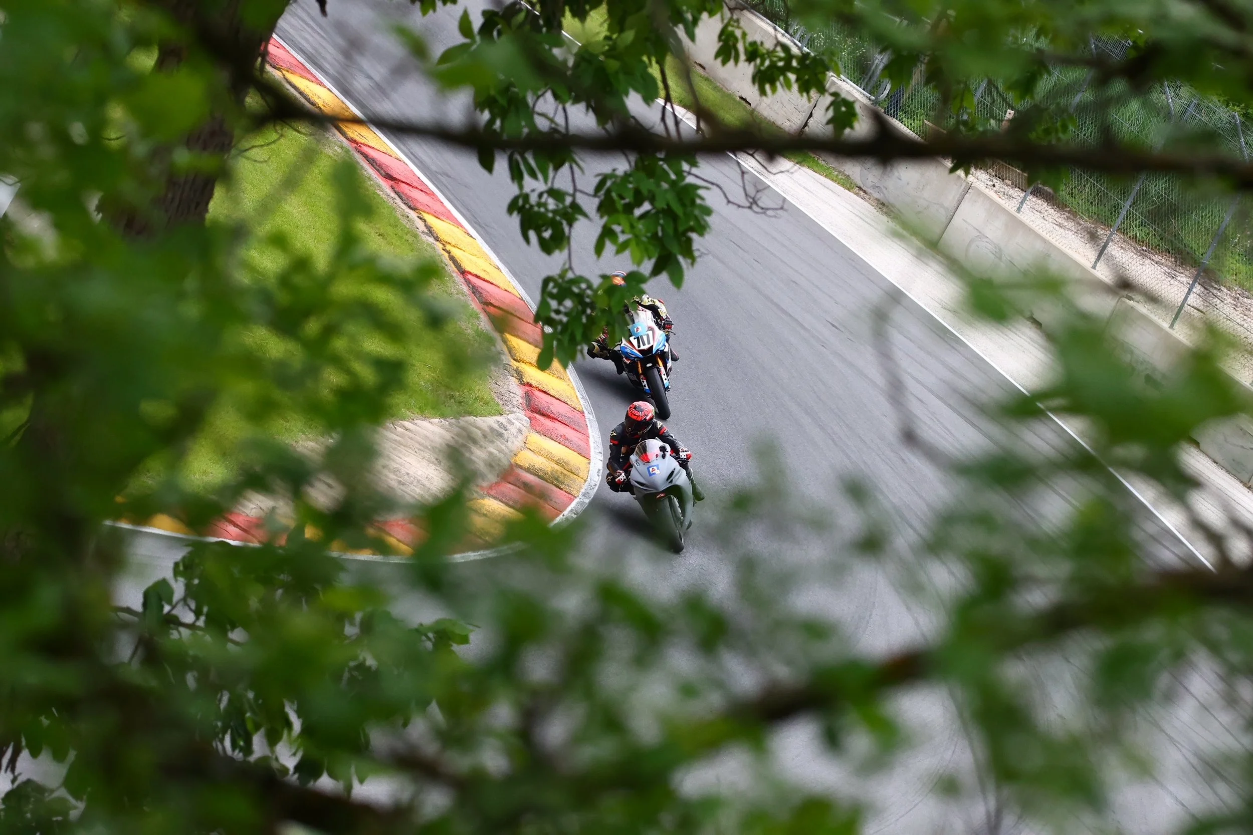 Motorcycles at Road America