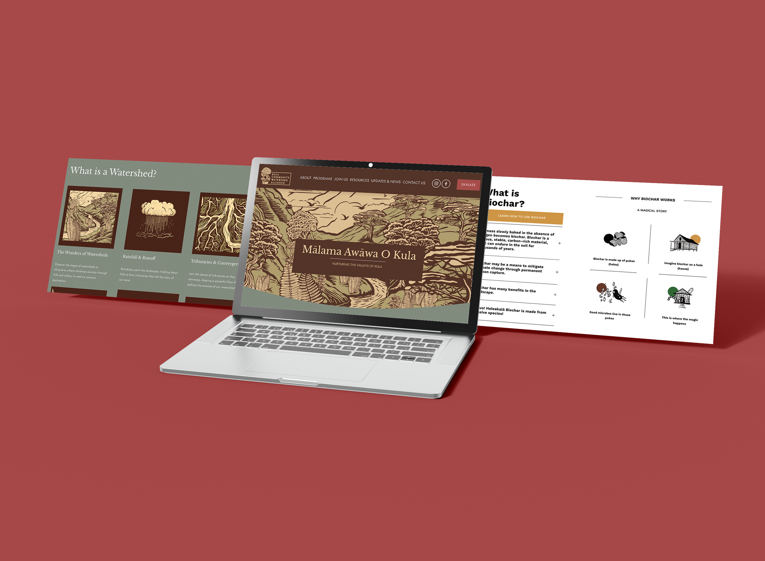 Kula Community Watershed Alliance website