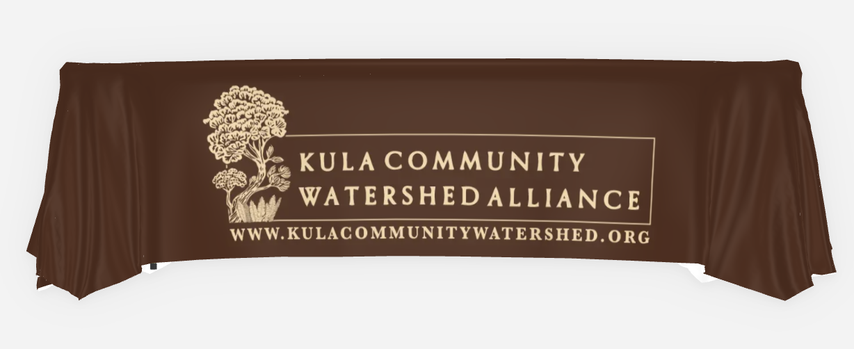 Branded tablecloth design