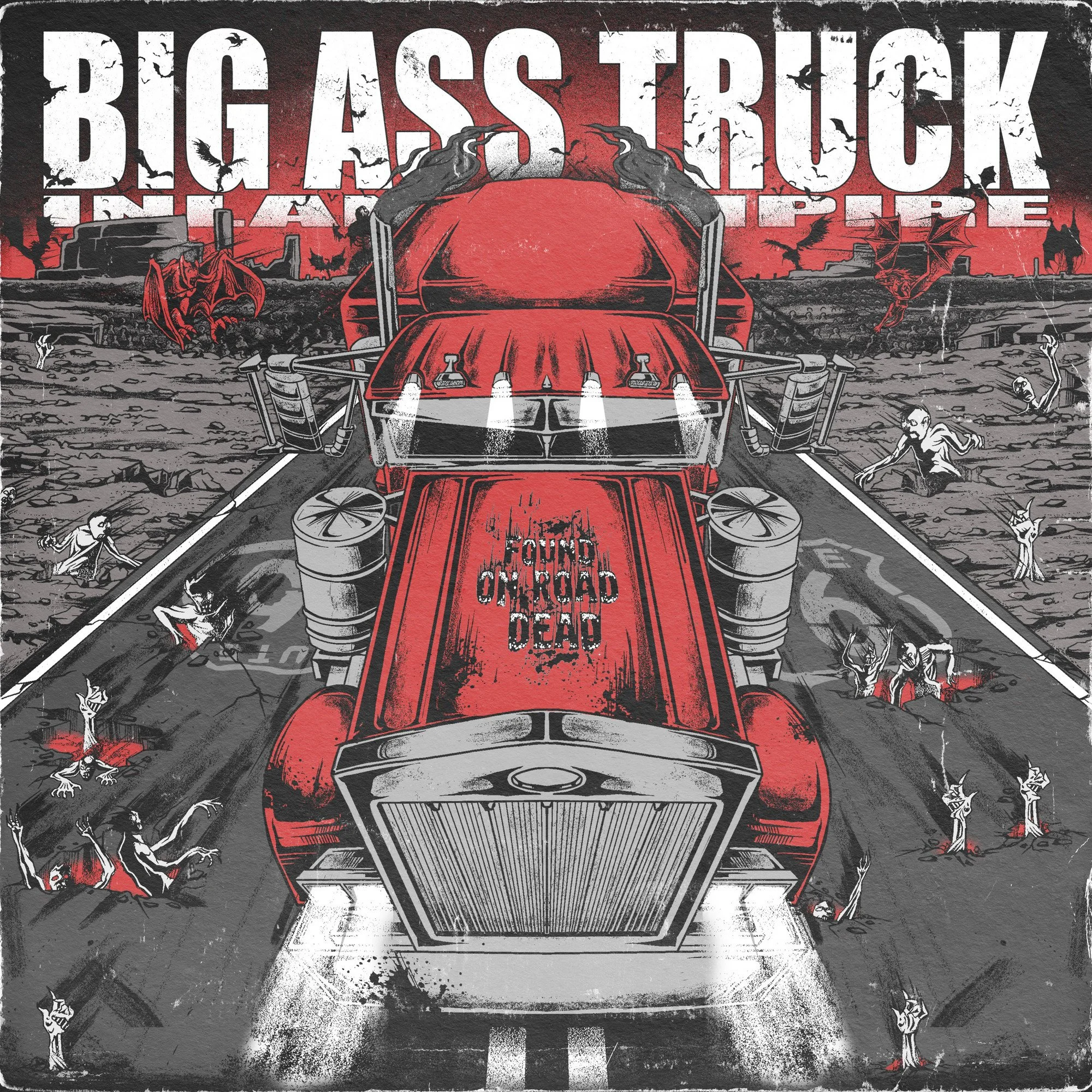 Album cover of FOUND ON ROAD DEAD by BIG ASS TRUCK I.E.