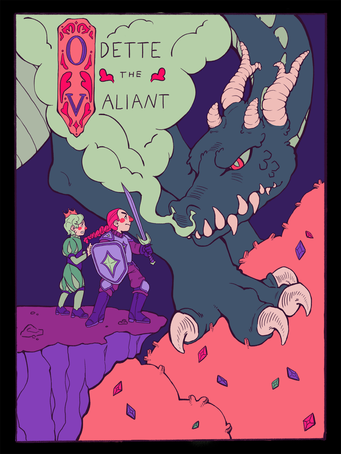 Abbilon Odette the Valiant Comic