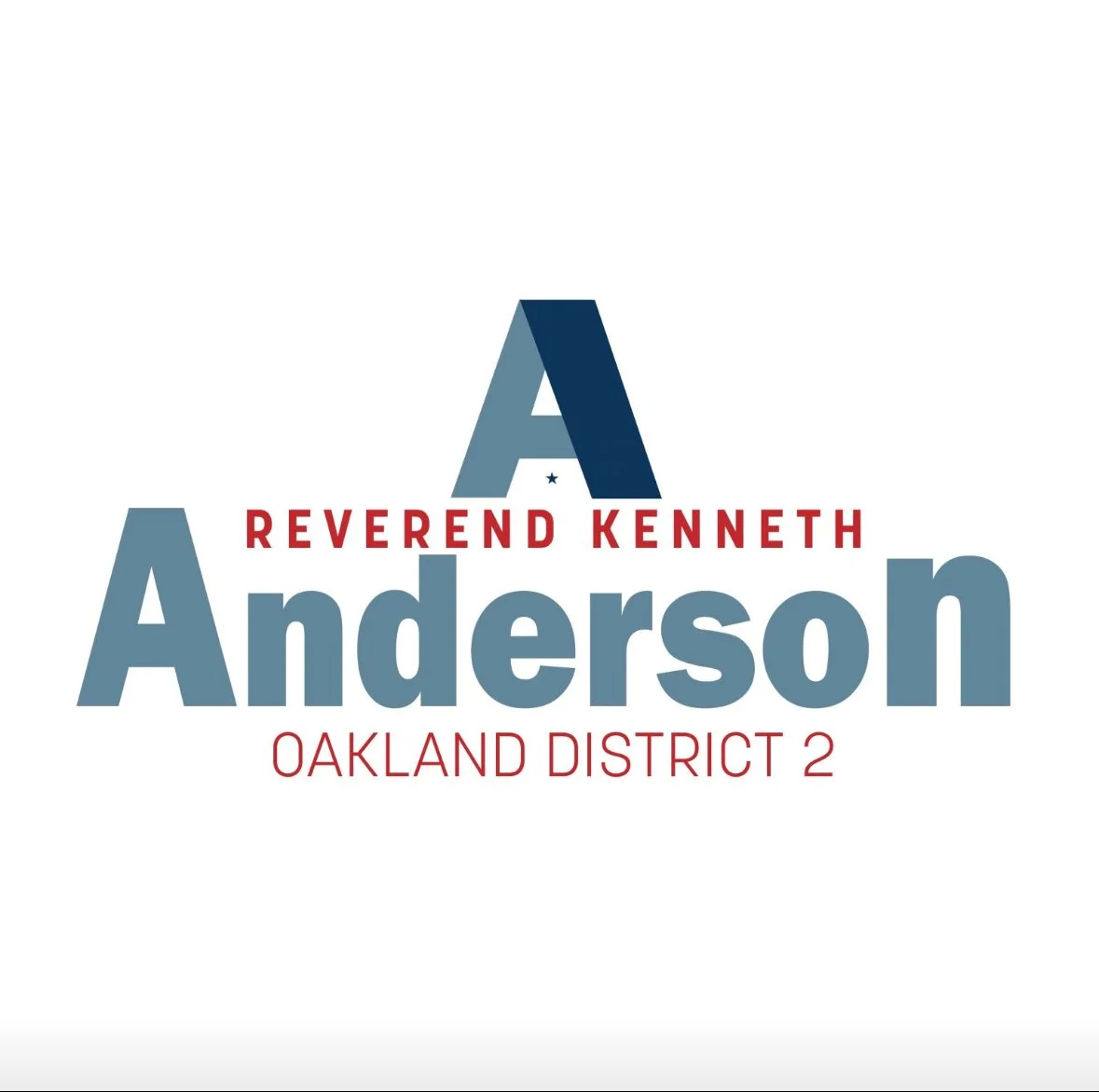 Reverend Kenneth Anderson for District 2 Council Member