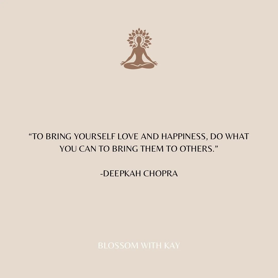 Take a moment to reflect on how you&rsquo;ve brought love and joy into someone else&rsquo;s life. 🤎✨ When we lift others, we blossom too. Let&rsquo;s keep spreading kindness and light. 🪷
.
.
.
.
 #SundayReflections #BlossomWithKay #WellnessJourney 