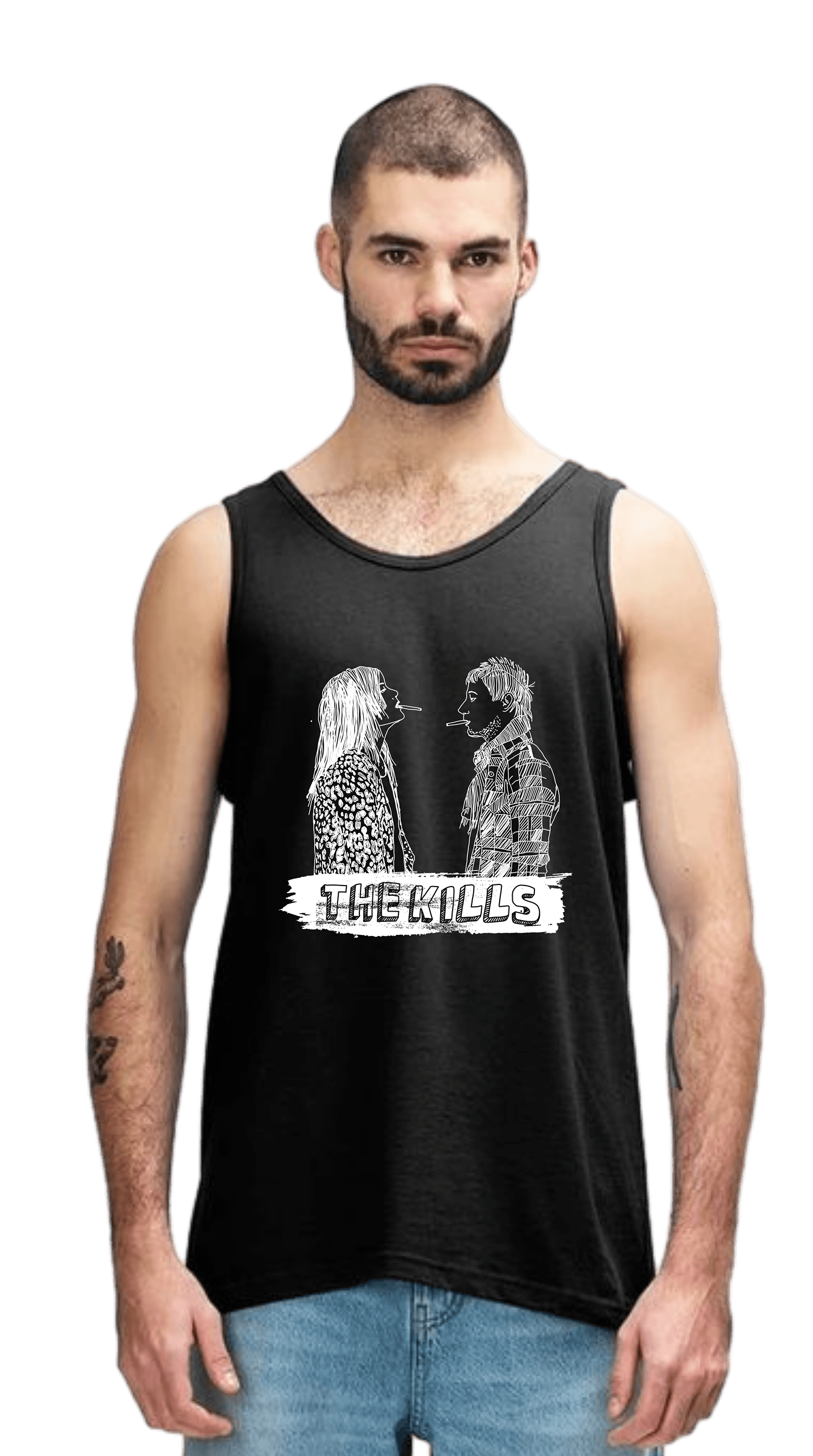 The Kills tank top I Negro