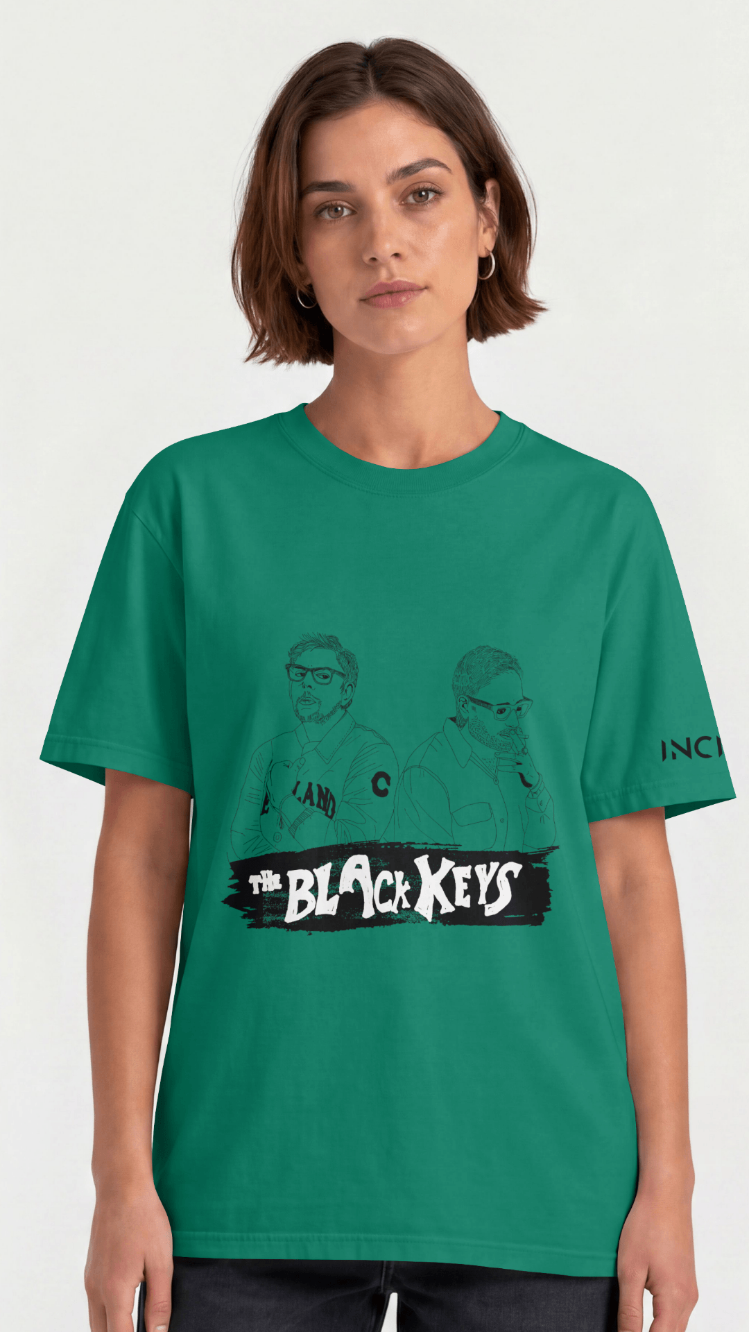 The Black Keys t-shirt I Verde Irlandés