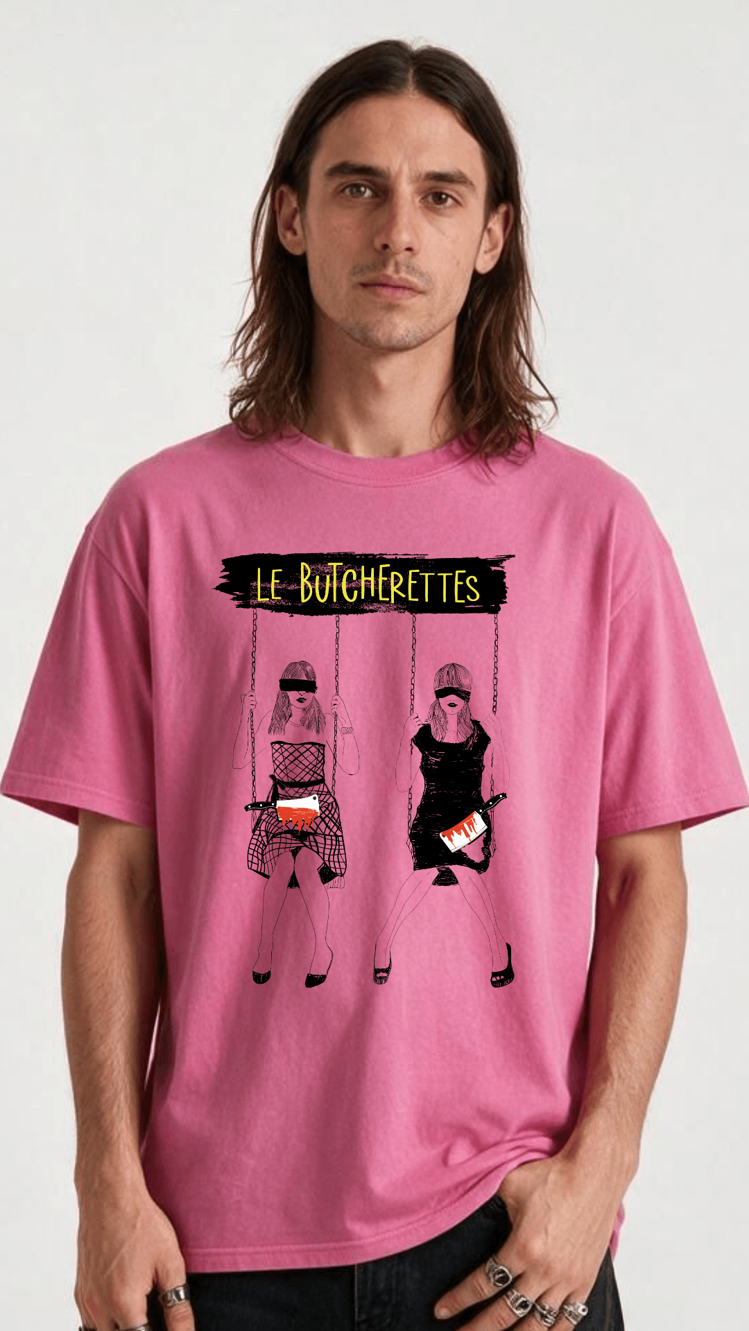 Le Butcherettes t-shirt I Pink
