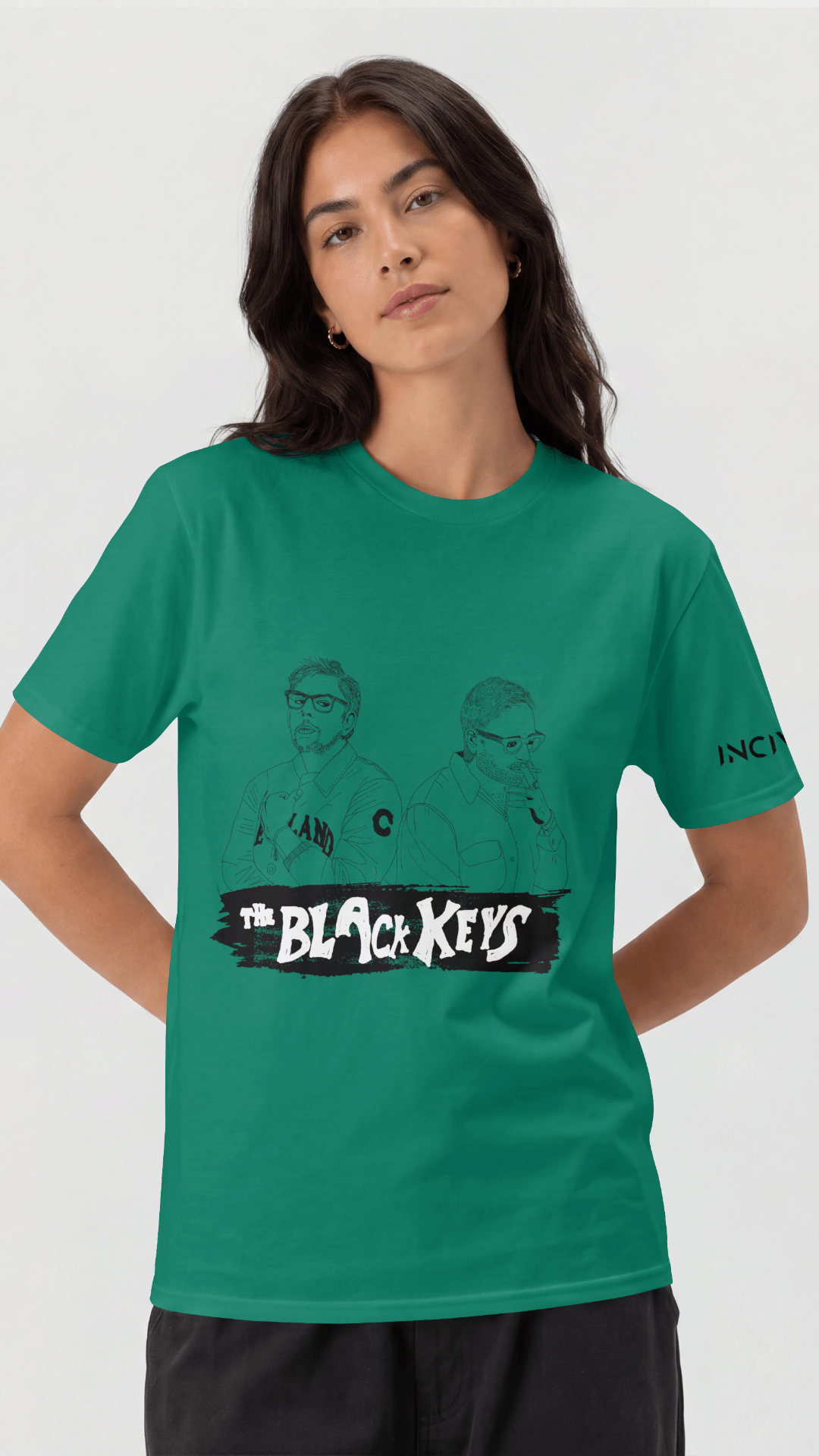 The Black Keys t-shirt I Verde Irlandés