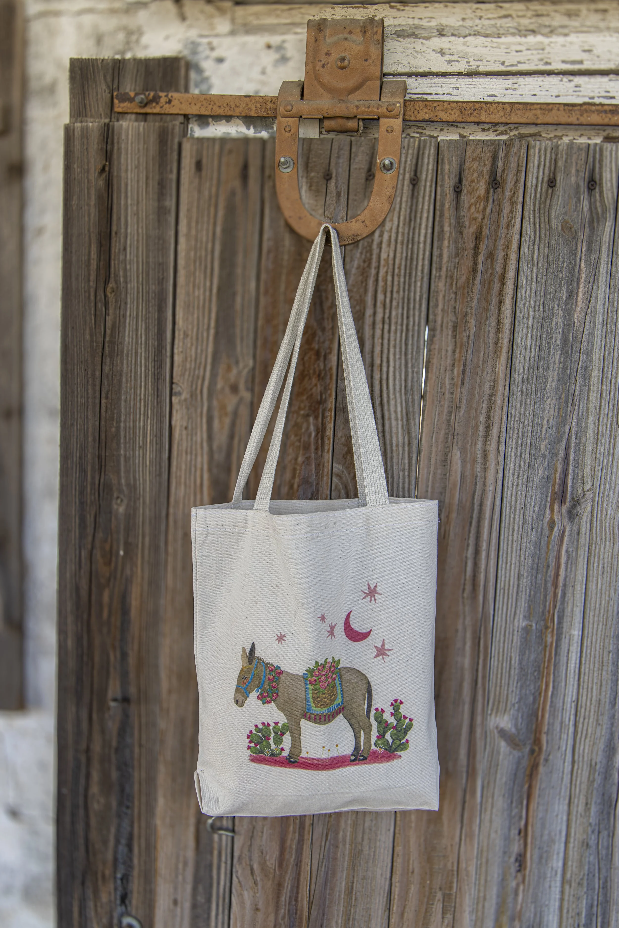 Donkey Canvas Tote