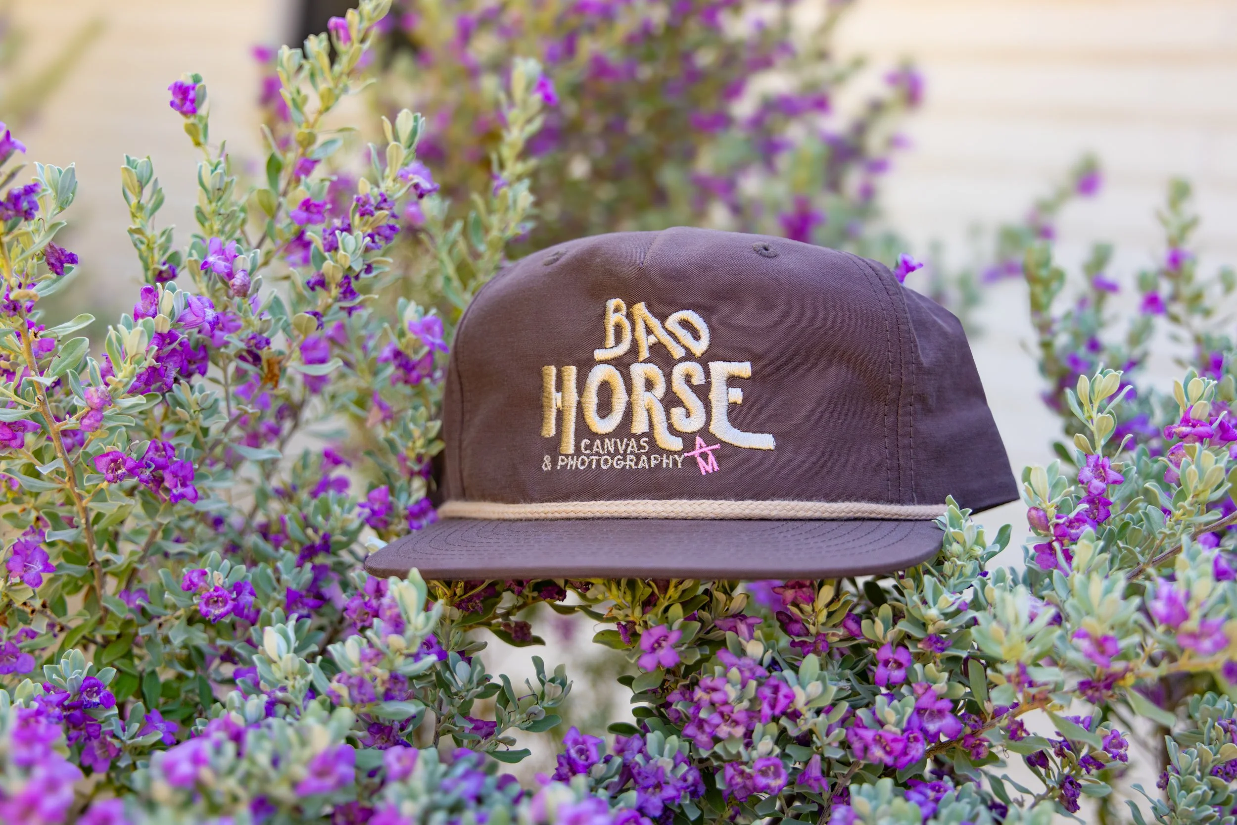 Badhorse Brown Trucker Cap