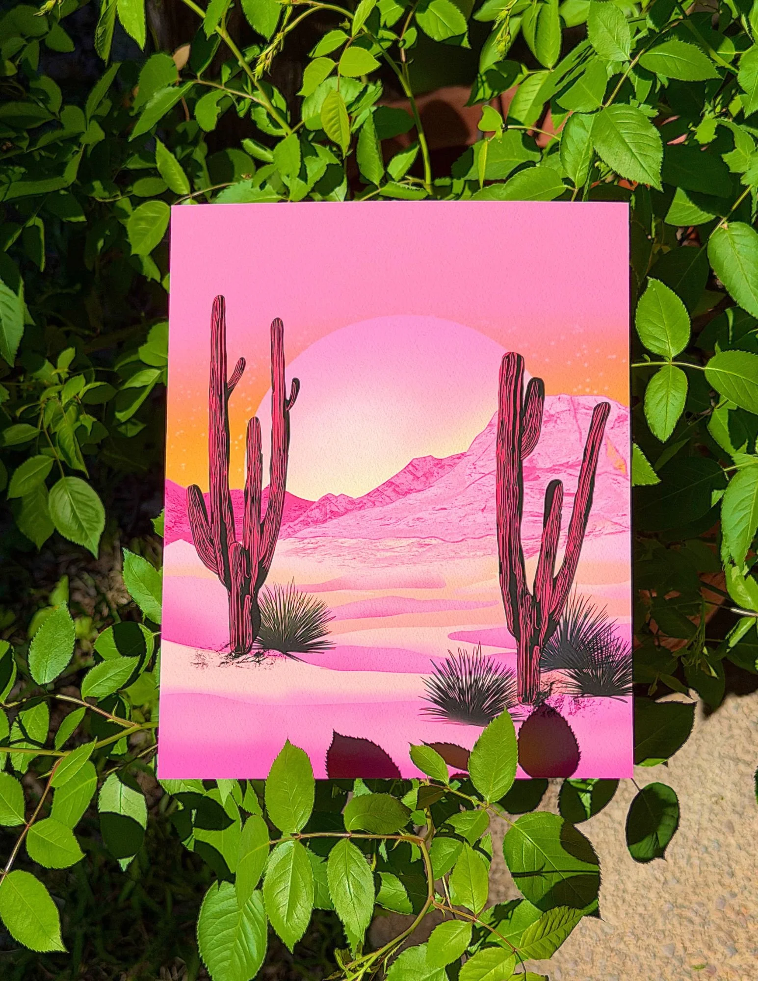 Pink Dessert Print
