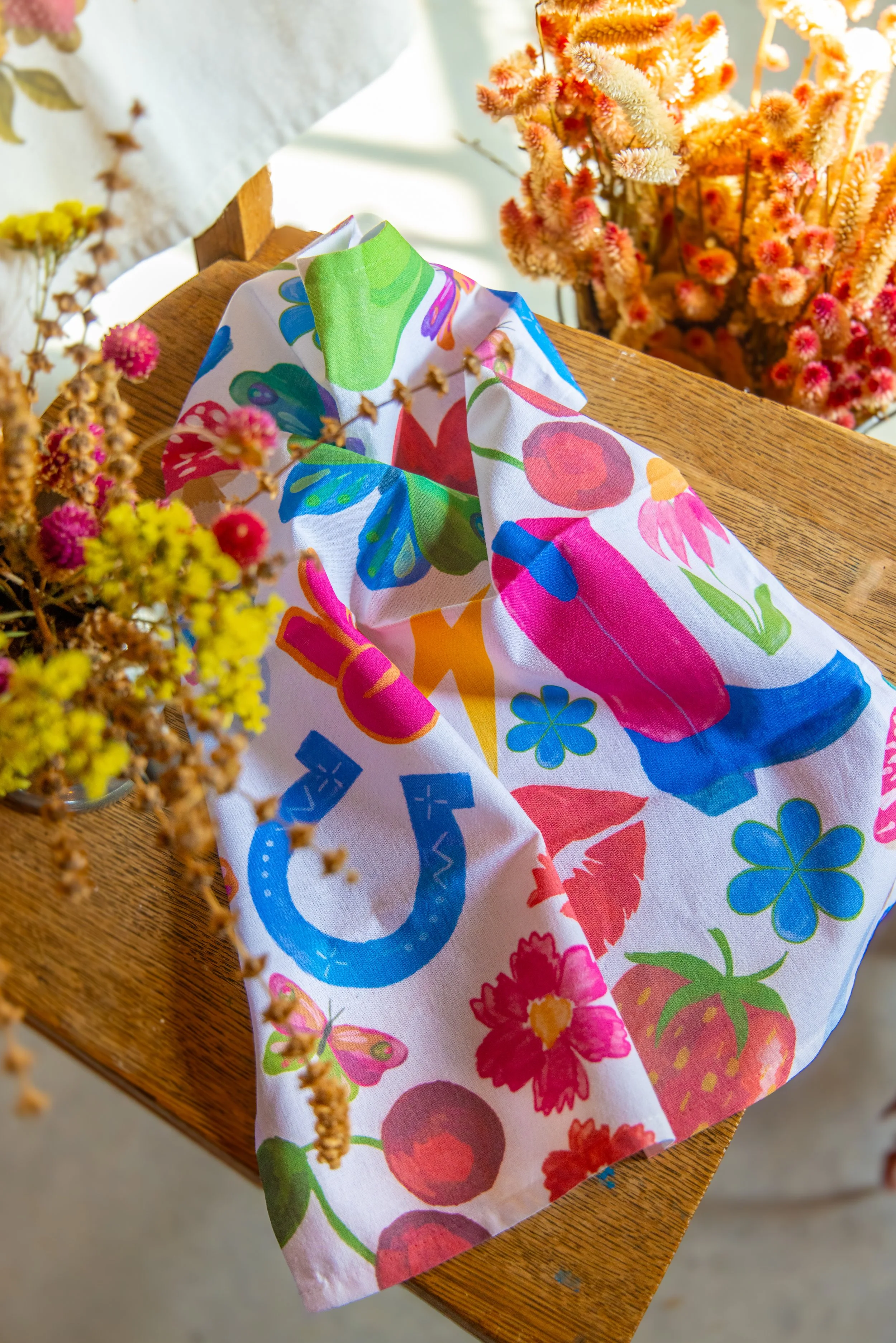 Funky Tea Towel