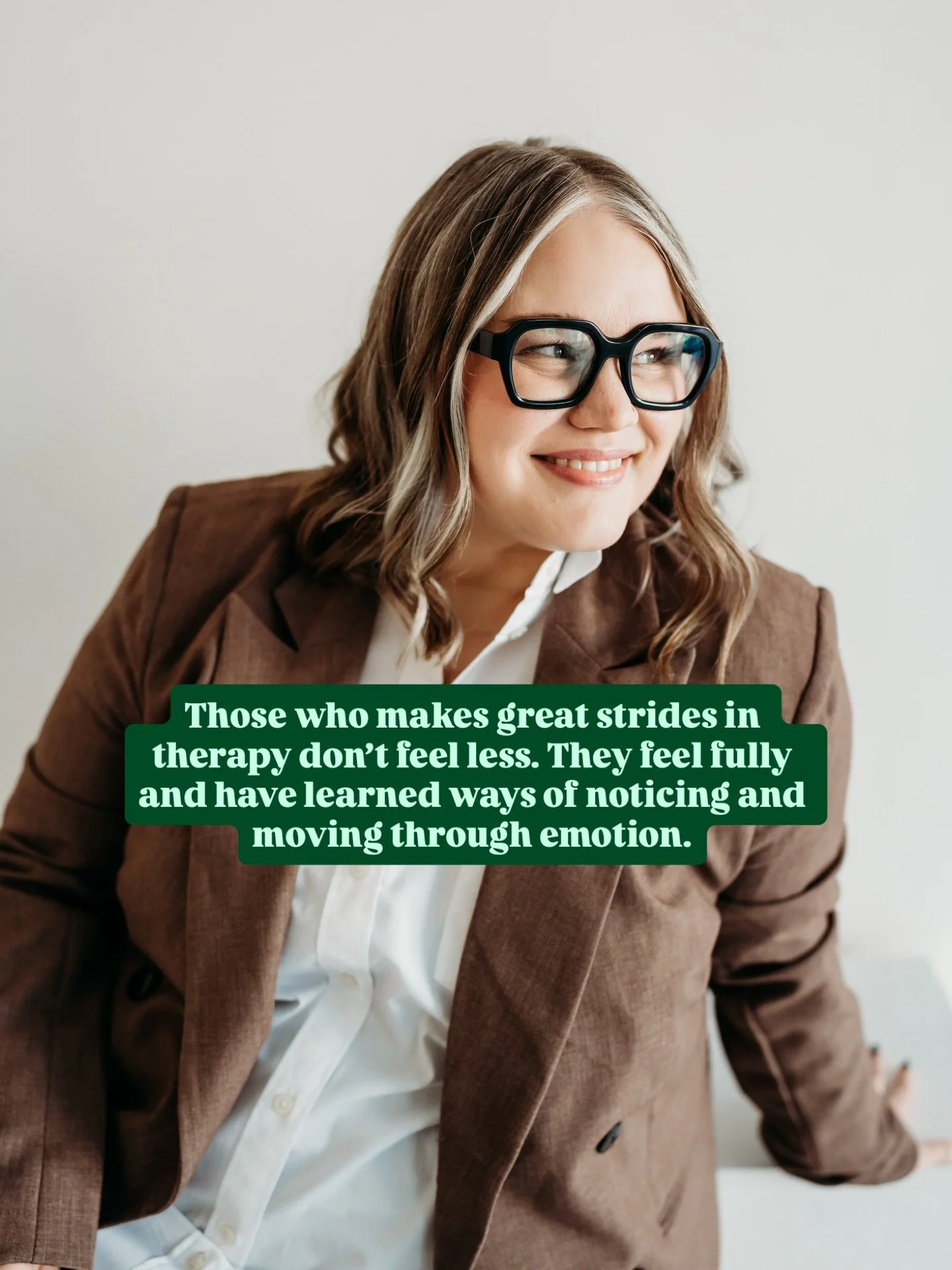 Silencing, ignoring, or eliminating feelings creates more issues. Learning to notice and experience opens up space to move through. Emotions aren&rsquo;t an enemy; they offer information. 

#emotionallyfocusedtherapy #feeling #healing #therapy