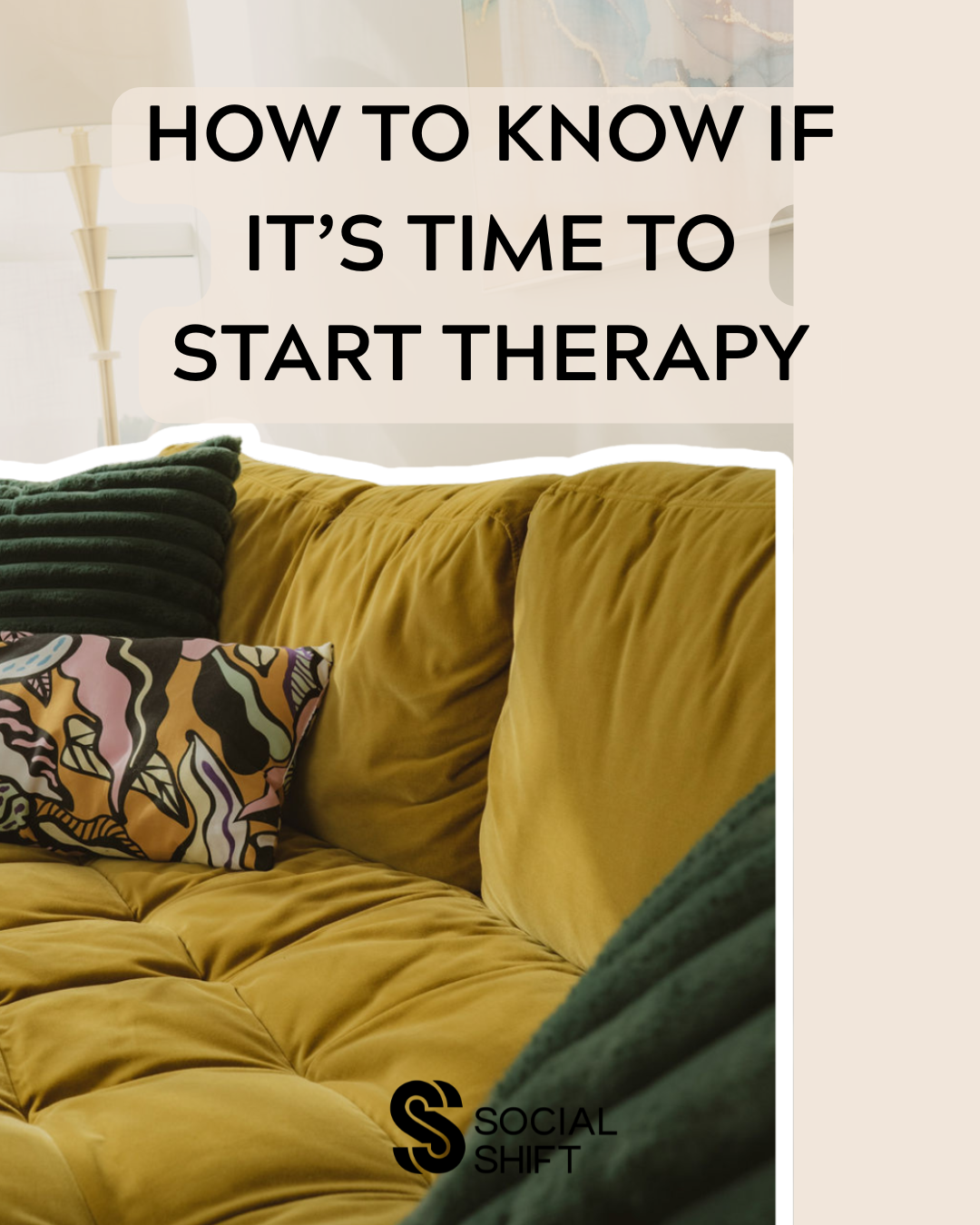 How to Know If It’s Time to Start Therapy