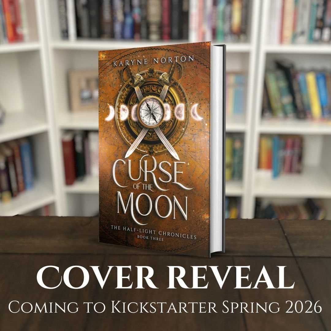 I&rsquo;m so excited to share the latest cover reveal from the awesome @karynenorton. 

Karyne writes immersive epic fantasy and clever, twisty science fiction. She also runs my favorite bookish podcast, Finding Fantasy Reads. (I have a couple 🔗 to 