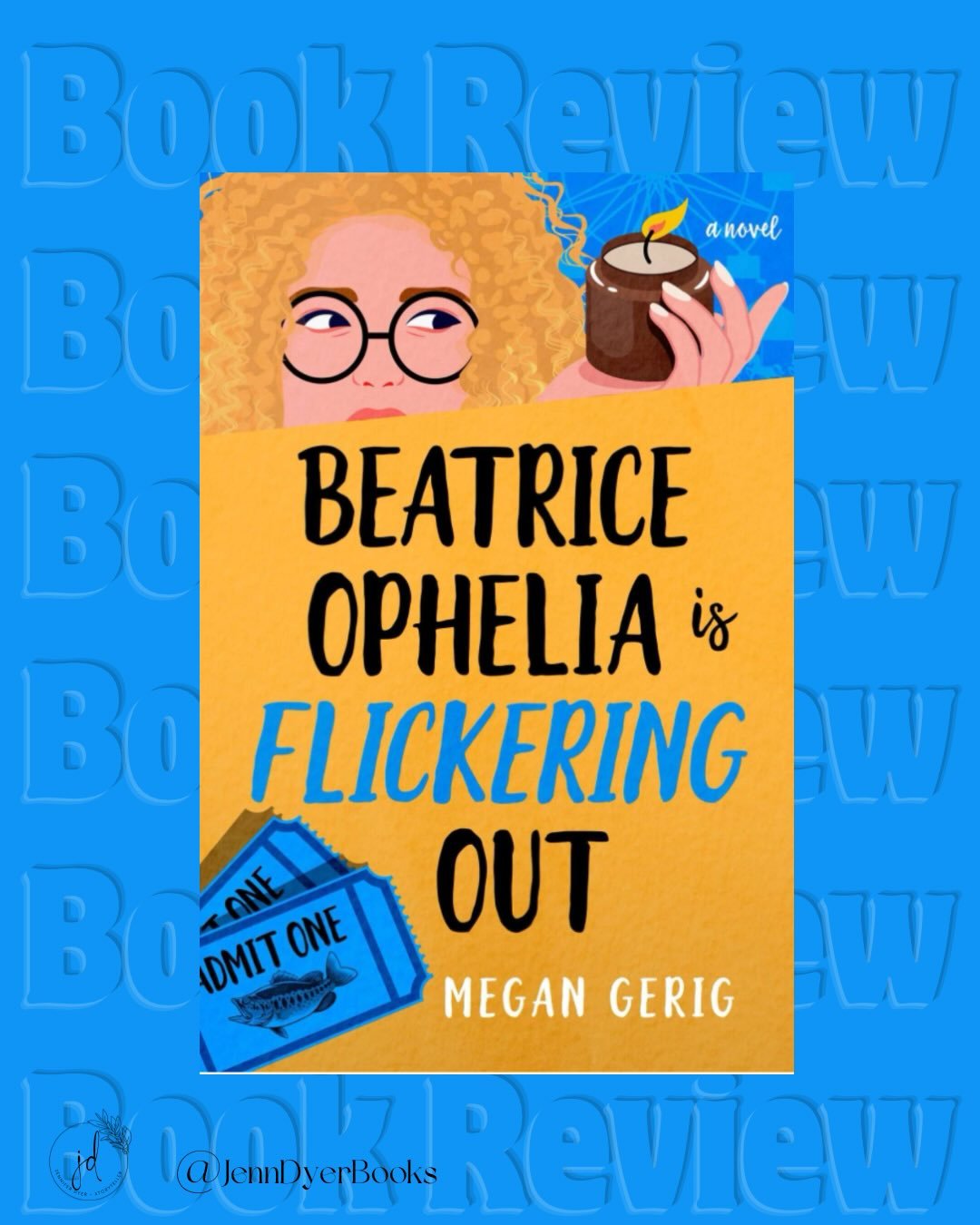 Cozy fans! You never know what you will get when you join an early review team for a debut author. With Beatrice Ophelia is Flickering Out by @megangerigauthor, I got a totally delightful and engaging cozy. 

The aunt is *chef&rsquo;s kiss* hilarious