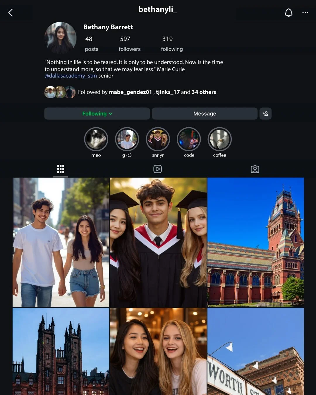 If the characters from my YA hacker thriller, THE DONOR, had Instagram accounts&hellip;
Meet Bethany Phan Barrett

⚛️Teen genius.
⚛️Top student at DAST-M. 
⚛️&rdquo;Hacker Hermione.&rdquo;
⚛️Aspires to be a medical research specialist like her mother