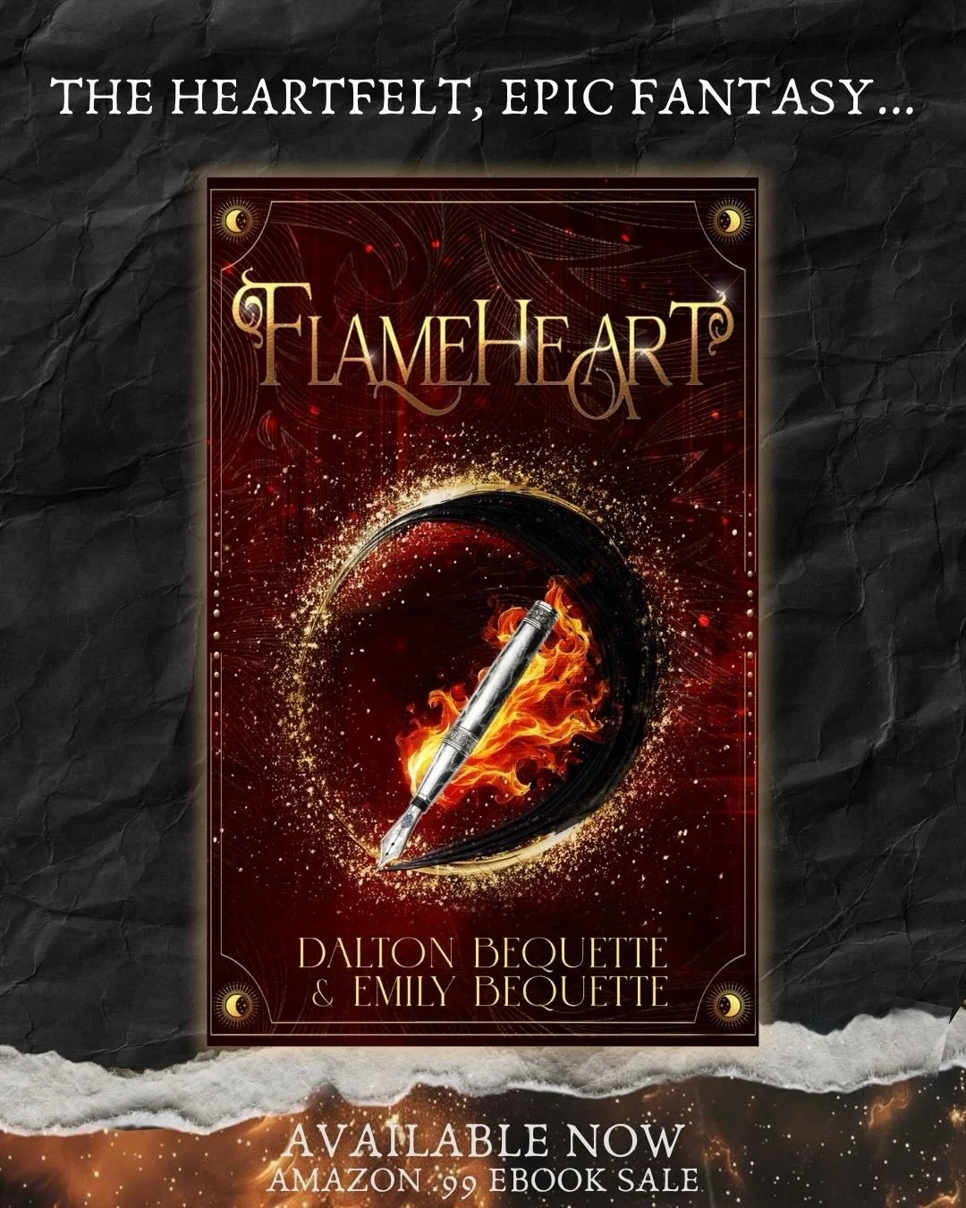 It&rsquo;s finally here! We&rsquo;ve been waiting to see the cover for Ashfall for what seems like forever! What do you think??? 

I love that you can tell it&rsquo;s a portal fantasy from a glance, and the colors make it feel epic. And the pen switc