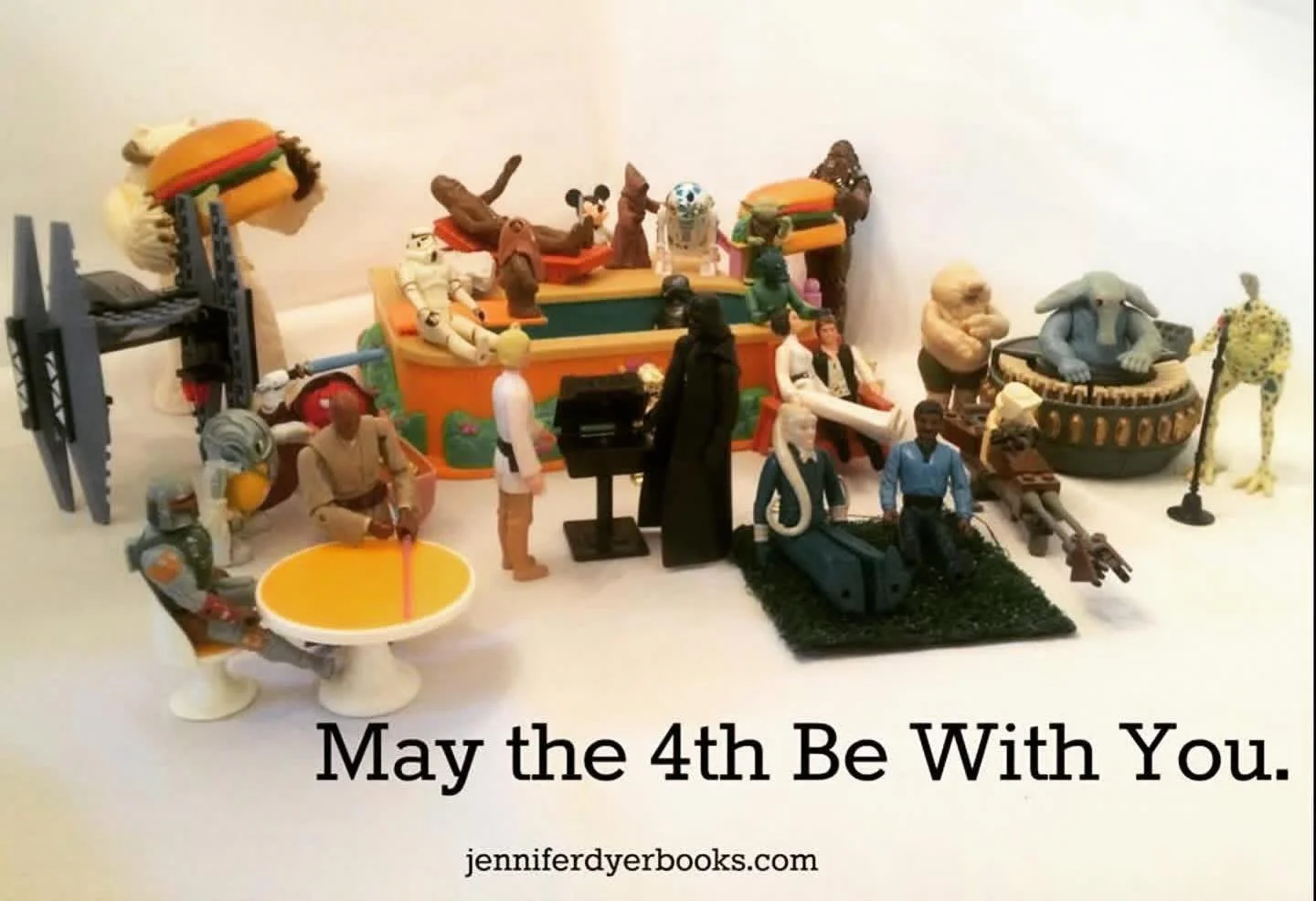 One of my favorite days of the year! Also a hint about one of my upcoming secret writing projects.👀👀

I can&rsquo;t wait to share more with you! Stay tuned! 
Have you done something fun to celebrate Star Wars day?

Star Wars Day #starwarsmeme #star