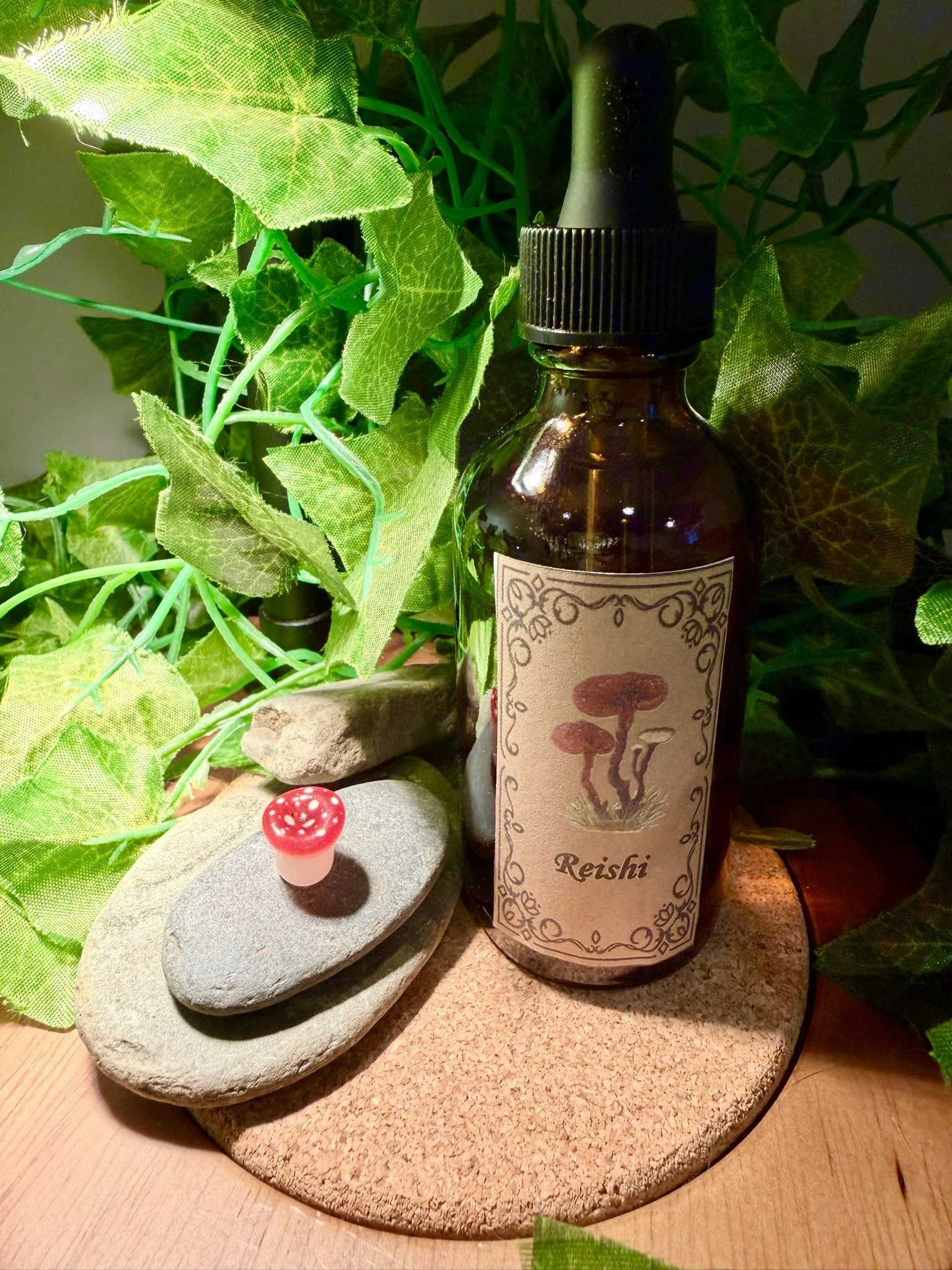 Reishi Tincture - 2 oz - Heart Health and Cholesterol Balance