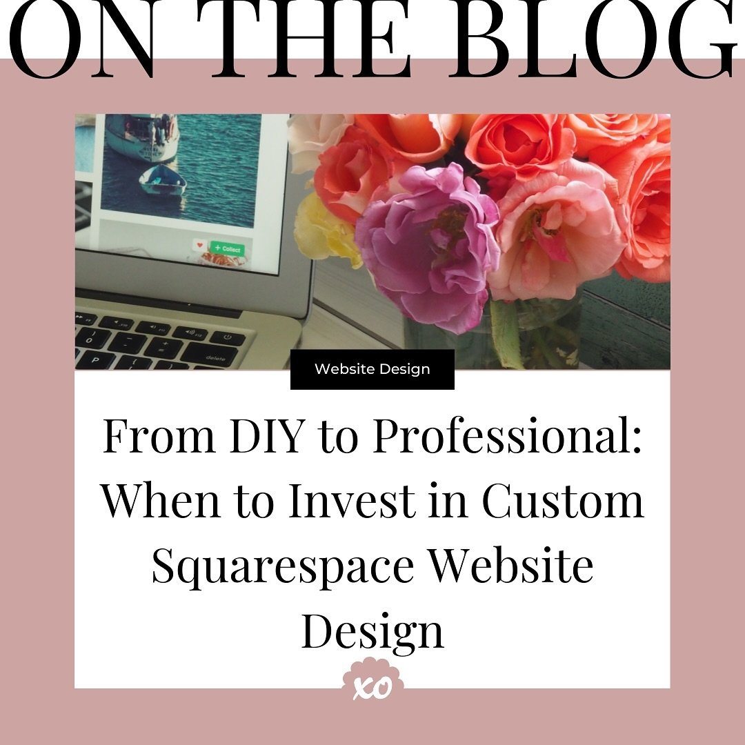 ✨ON THE BLOG✨

Ready to level-up your website game? 

Let&rsquo;s talk about taking your business from &ldquo;I did this myself&rdquo; to &ldquo;OMG, who designed this?!&rdquo; Whether you&rsquo;re rocking a DIY Squarespace site or feeling like it&rs