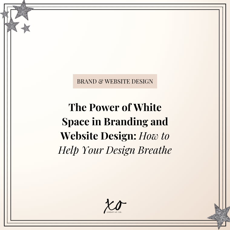 The Power of White Space in Branding and Website Design: How to Help Your Design Breathe