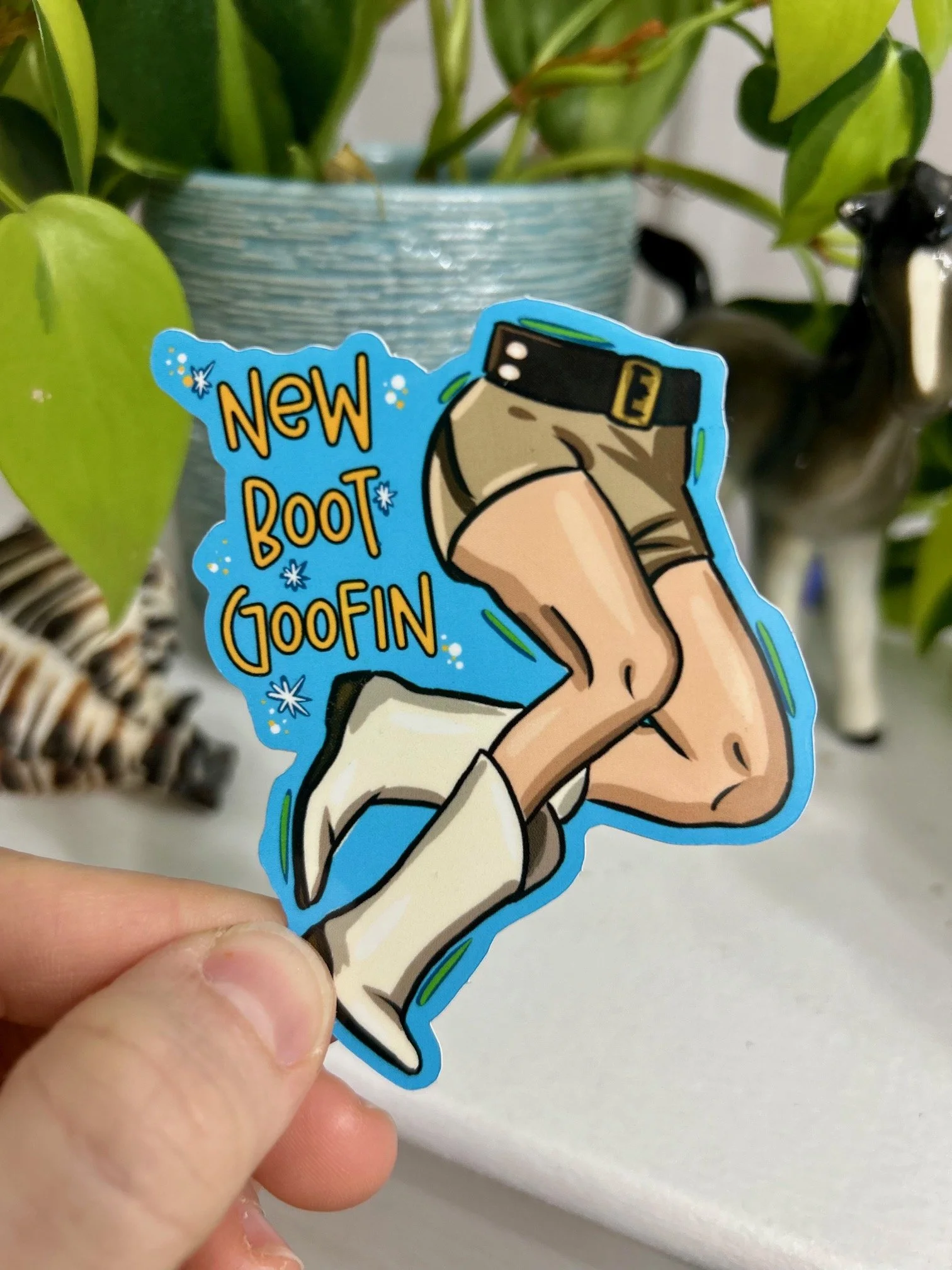 New Boot Goofin'