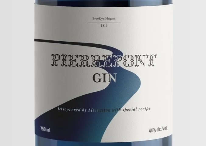 Pierrepont Gin Bottle