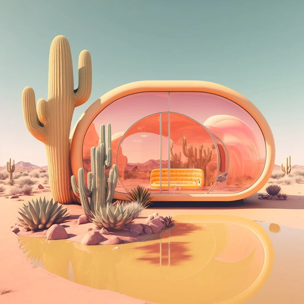 🌵✨
 
 
 
 
 
 
----
#midjourney #aidesign #aivisuals #headspaceholiday #midcenturymodern #spaceage #designmidjourney #aiartcommunity #aiart #spaceart #midjourneyarchitecture #scifiart midjourneygallery #midjourneyai #archdesigndaily #designboom #con