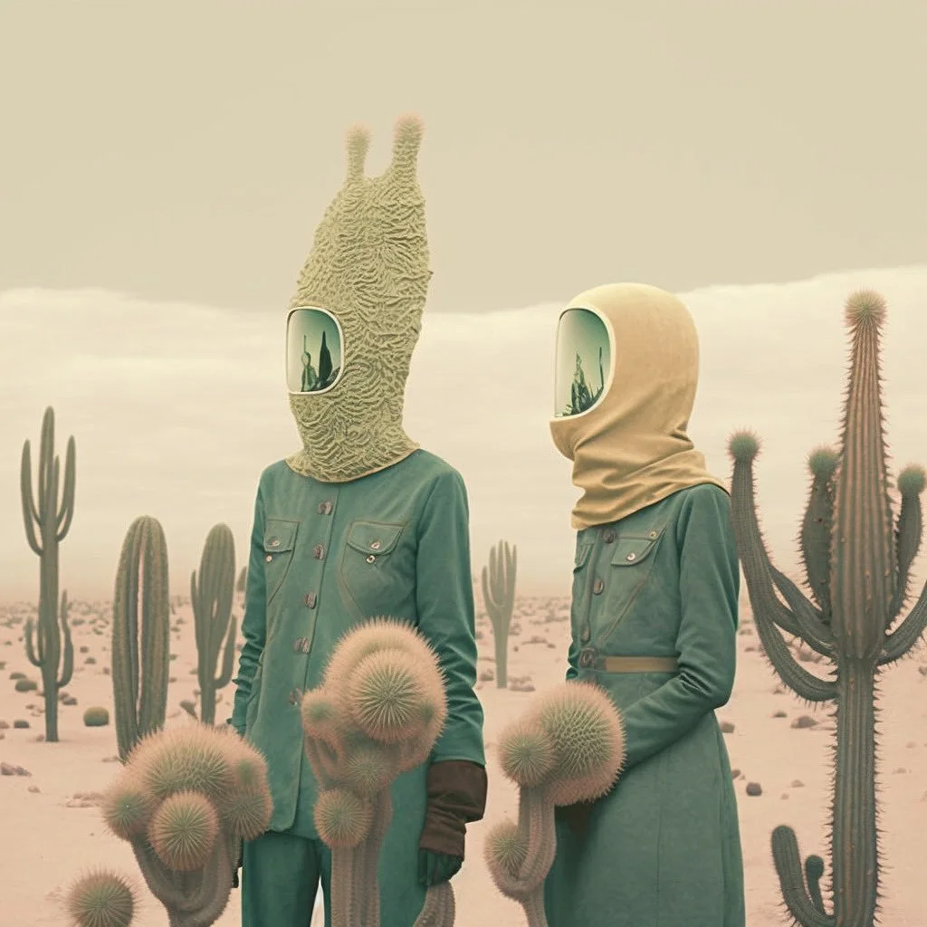 👽🌵
 
 
 
 
 
&mdash;&mdash;
#aiart #midjourney #designmidjourney #aliens #headspaceholiday #aiartcommunity #scifiart #midjourneygallery #fantasyart #spaceage #cactuspeople #cactus