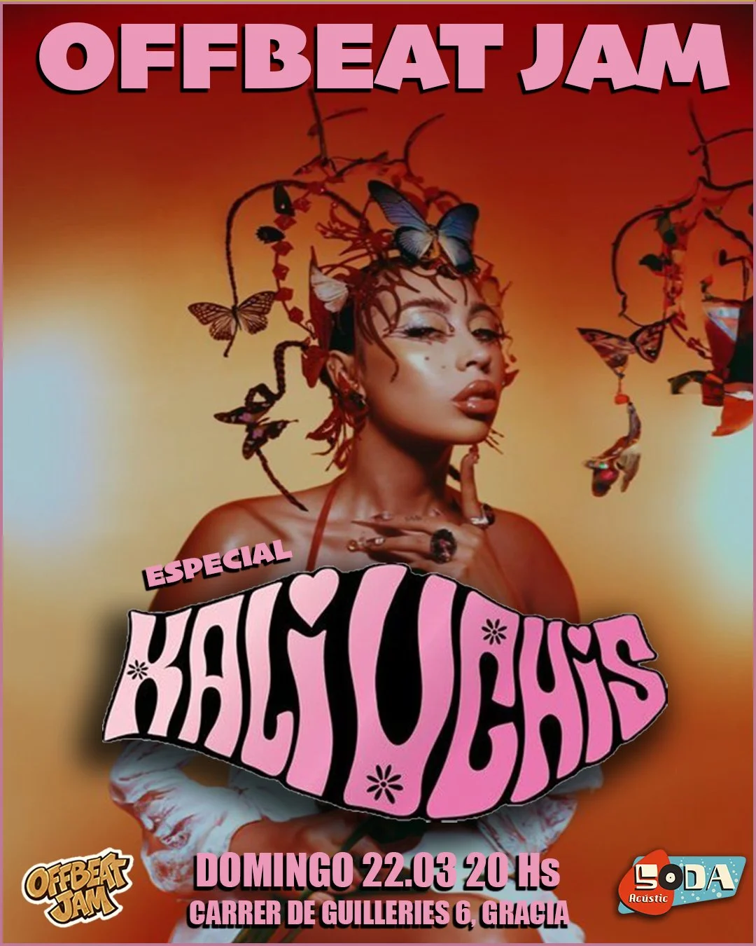 22.03/ OffBeat Jam especial Kali Uchis