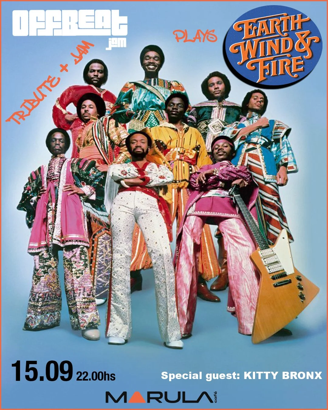 15.09 OffBeat Jam - EARTH WIND & FIRE  - Tribute + Jam