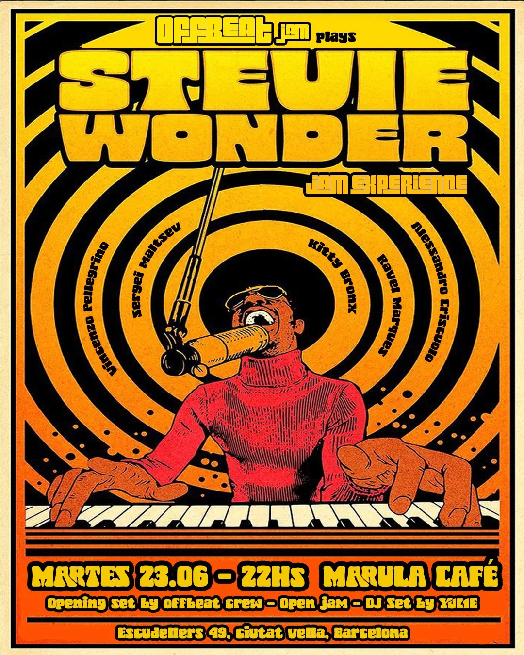 OffBeat Jam STEVIE WONDER Jam experience