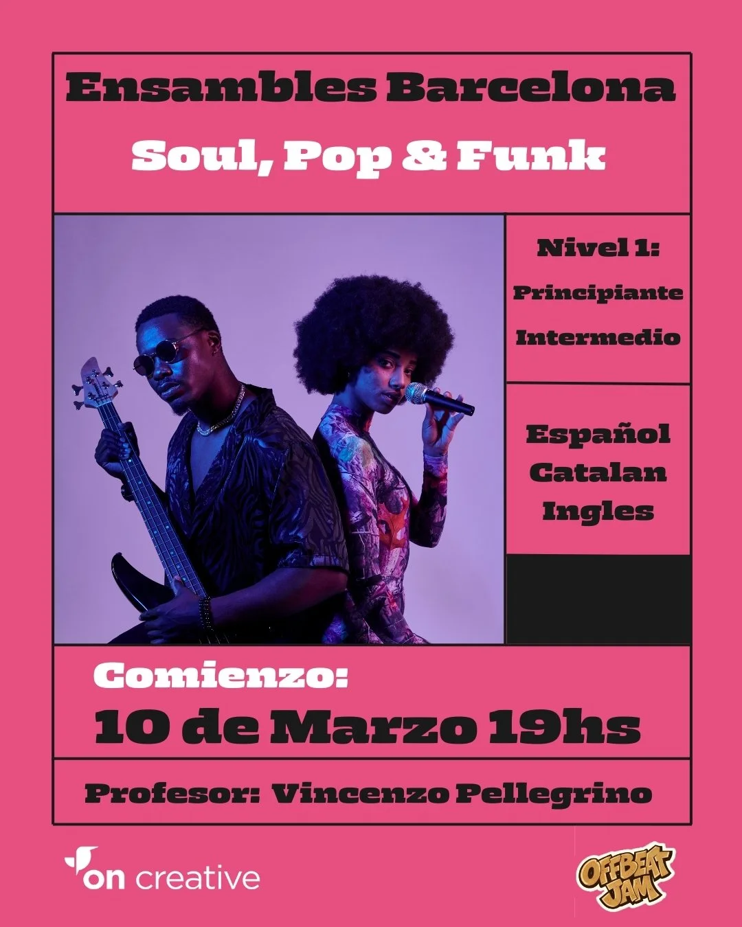 Comienzo 10.03 / Ensamble de Soul & Pop