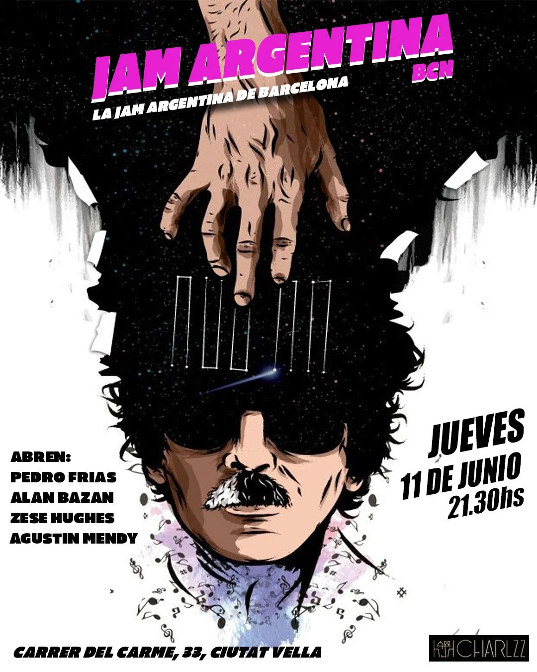 11.06 Jam Argentina BCN 7ma edición. Palpitando el Mundial!