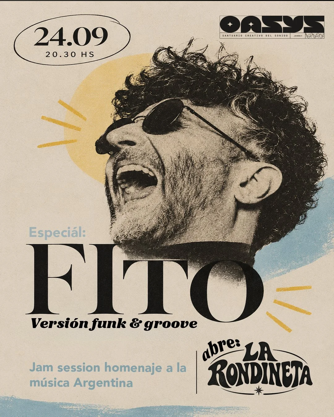 24.09 Jam Homenaje a la musica argentina ESPECIAL : FITO - Funk & Groove