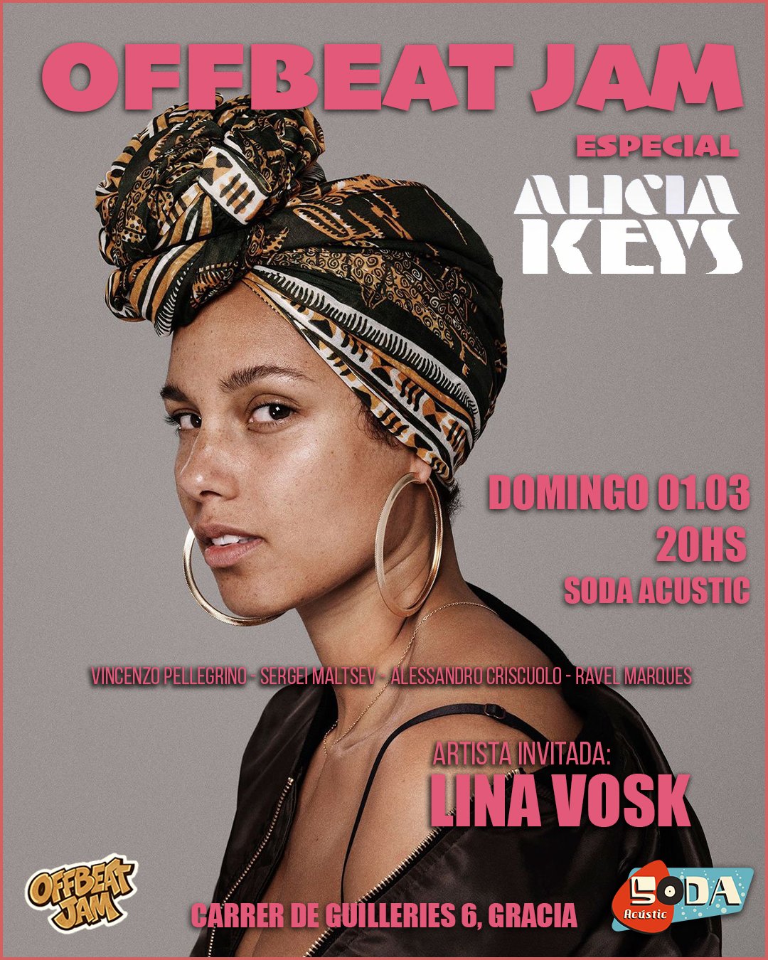 01.03/ OffBeat Jam especial ALICIA KEYS