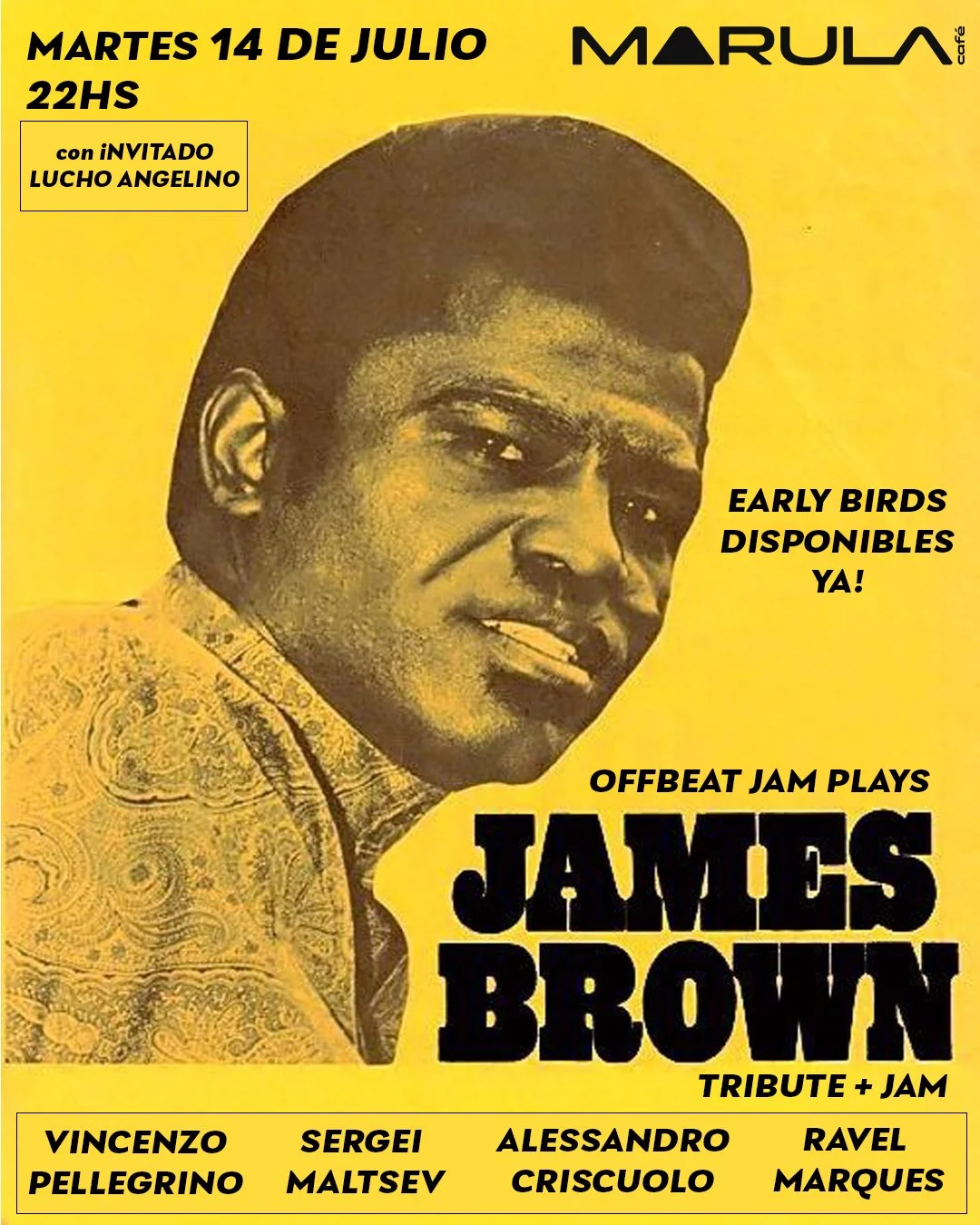 14.07 - OffBeat Jam JAMES BROWN - Tribute + Jam